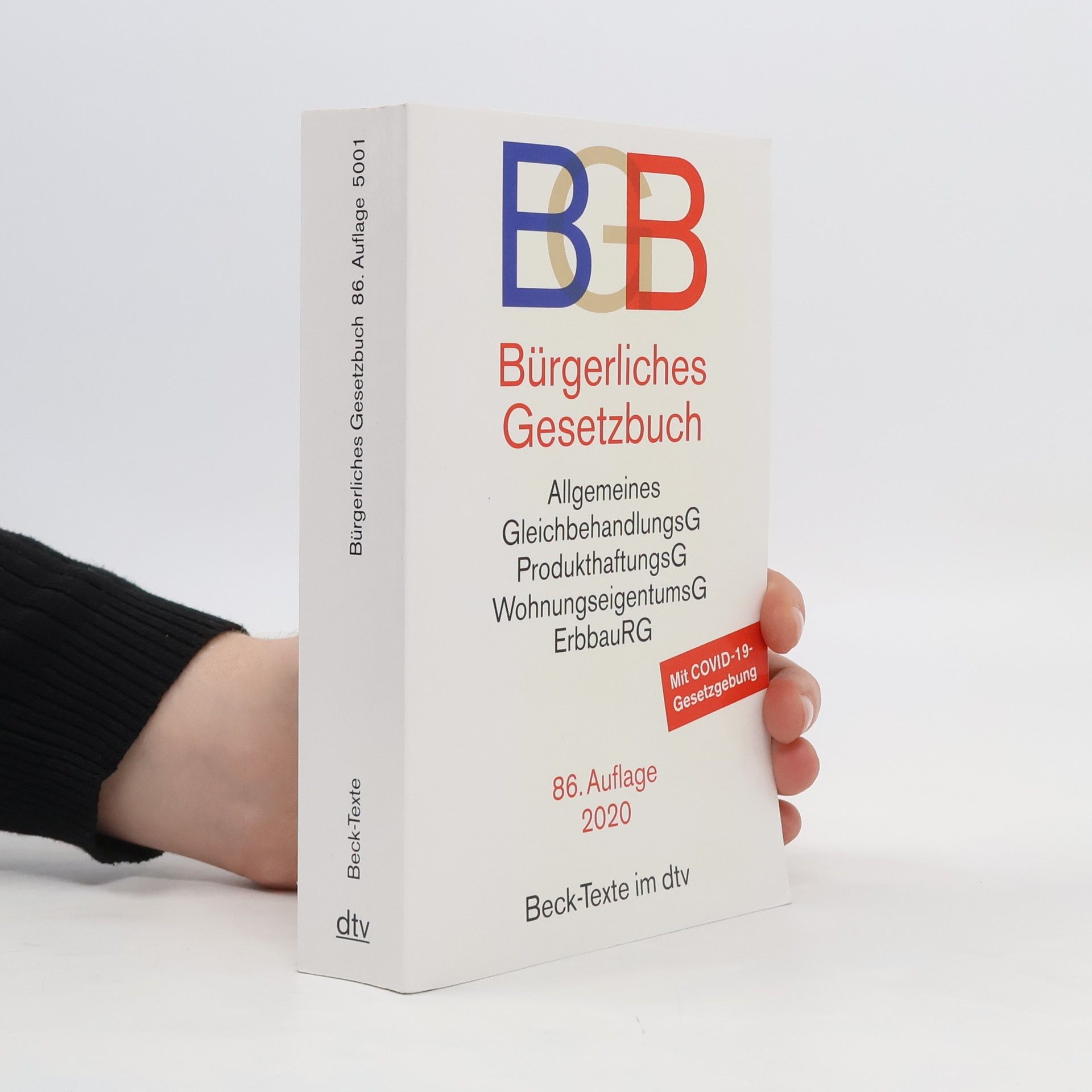 Helmut Köhler Bürgerliches Gesetzbuch. 86. Auflage