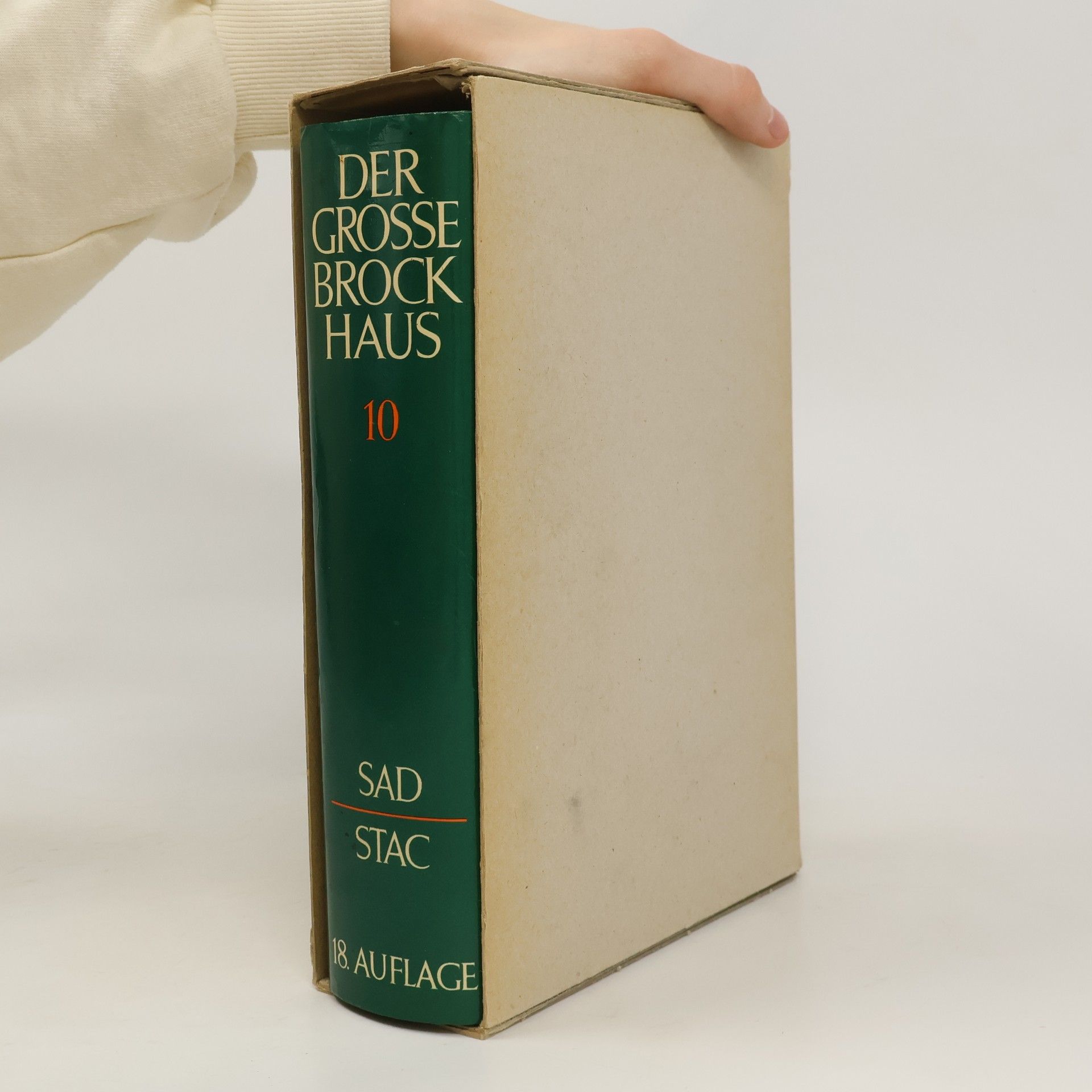 Collectif d'auteurs Der grosse Brockhaus 10: Sad-Stac