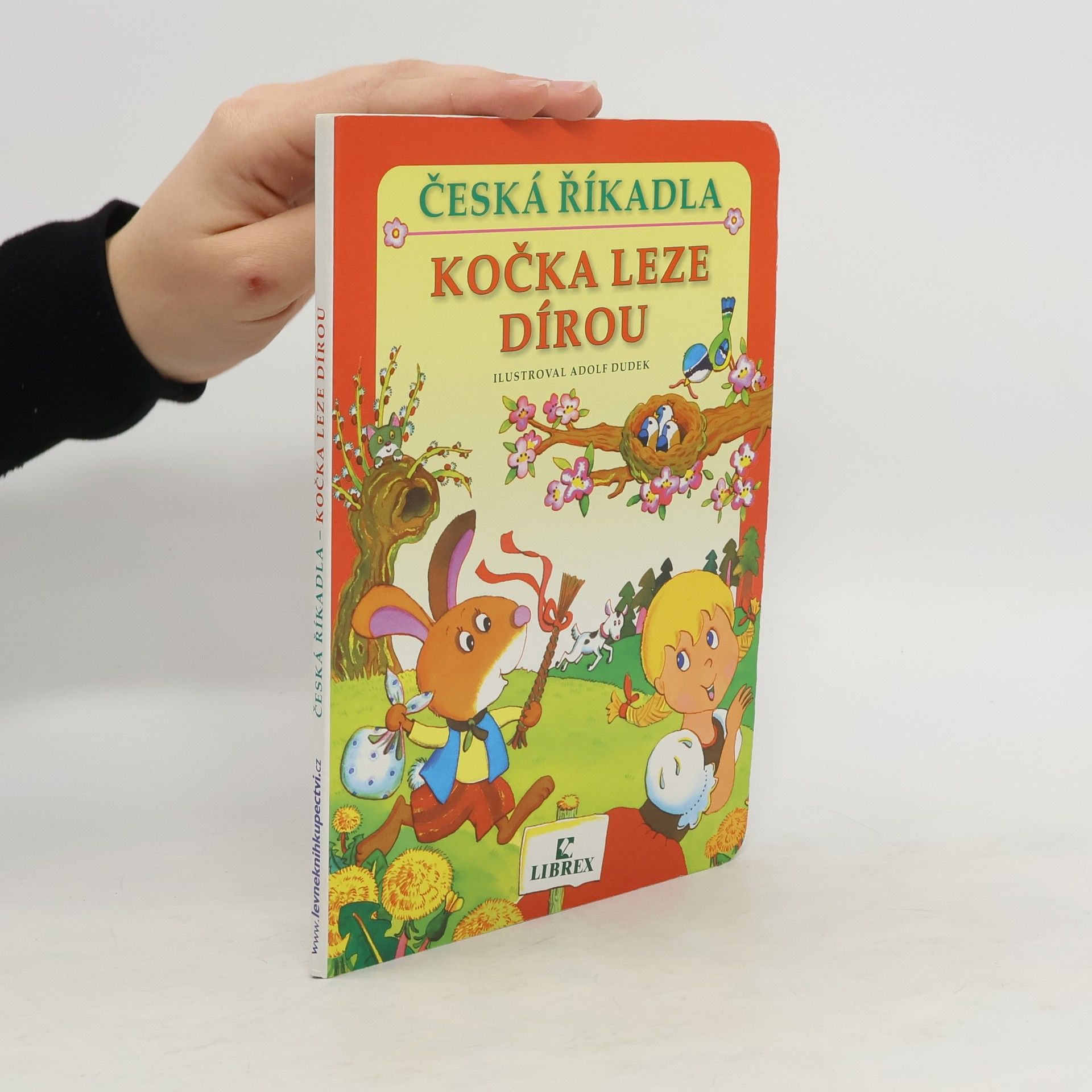 Adolf Dudek Kočka leze dírou : česká říkadla