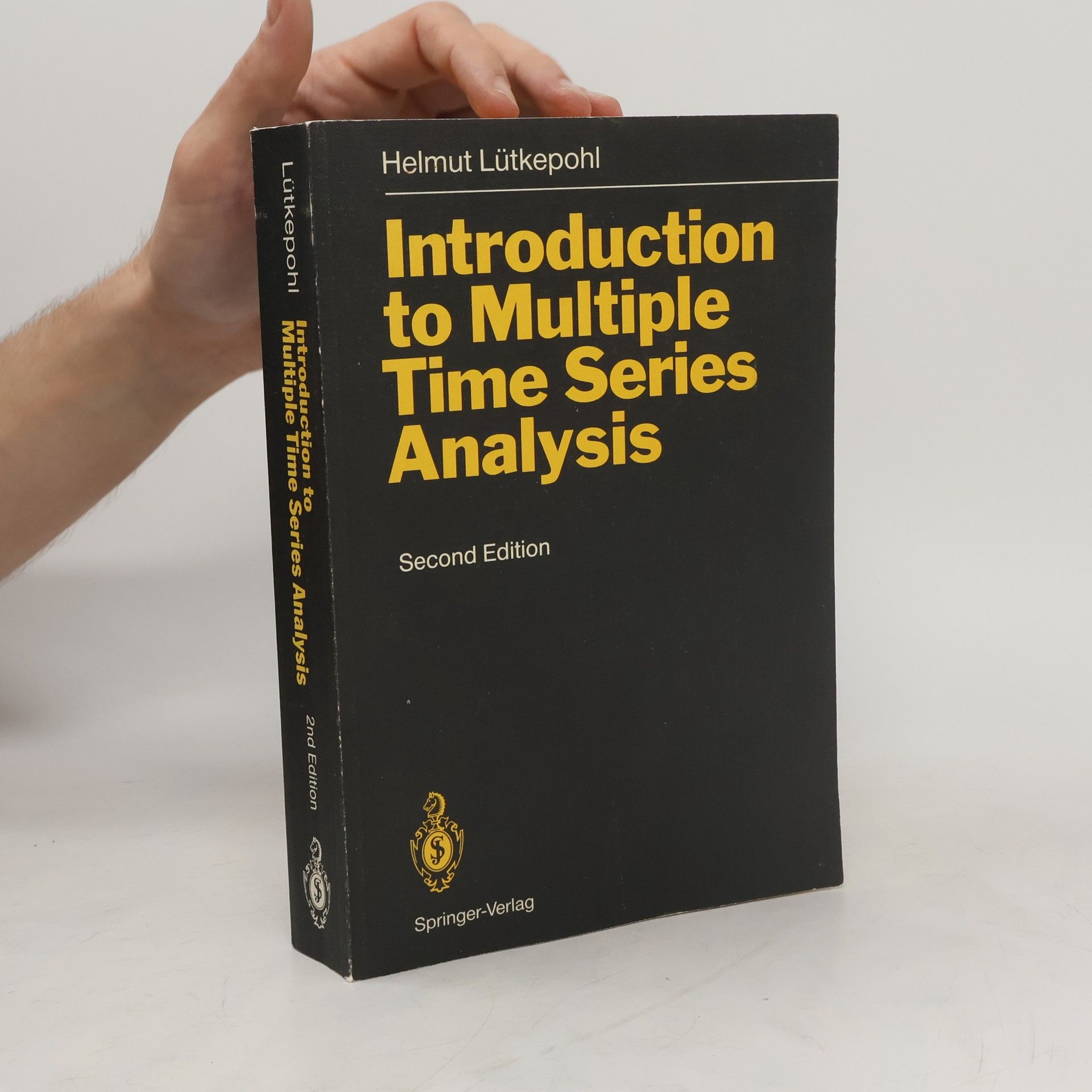 Helmut Lütkepohl Introduction to Multiple Time Series Analysis