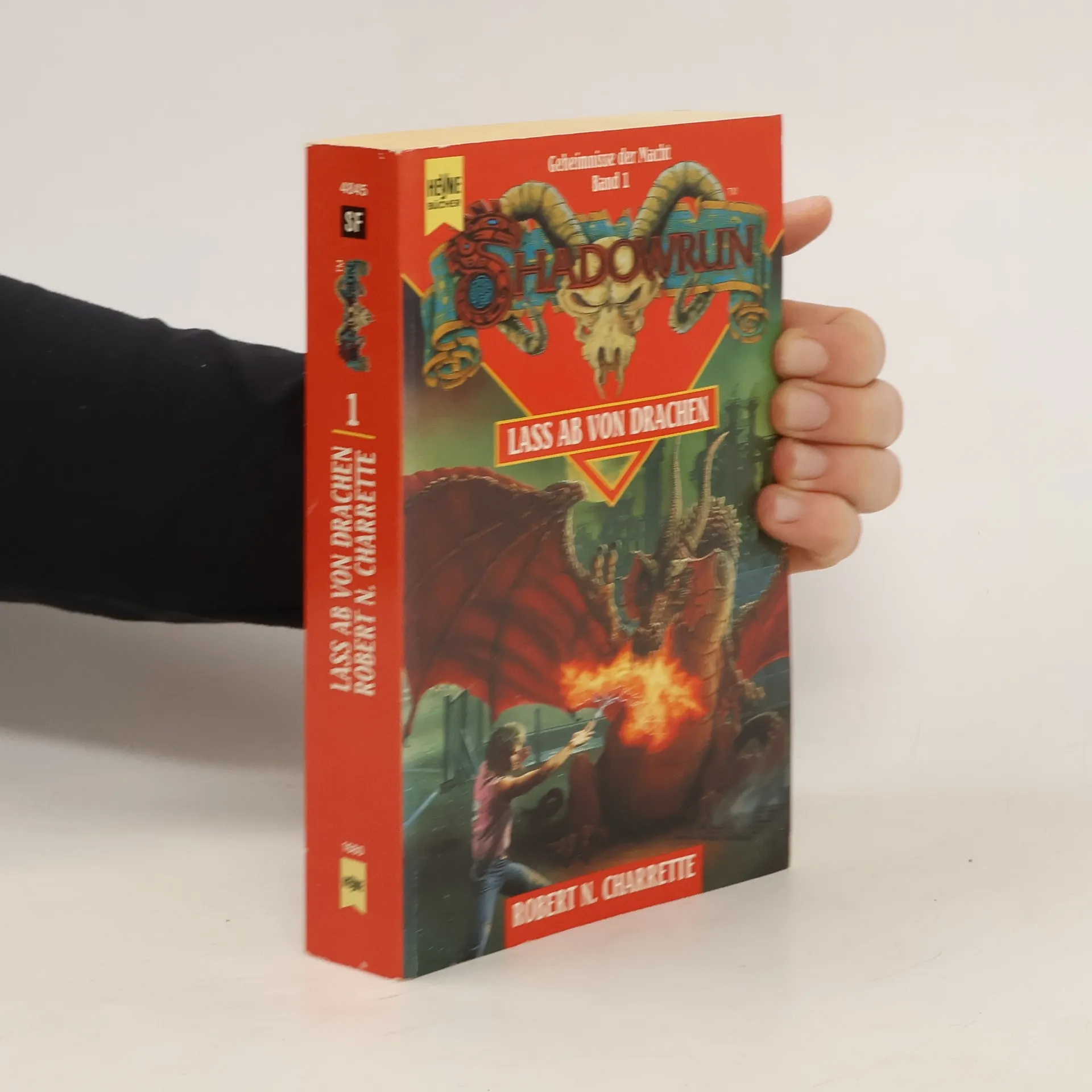 Shadowrun: Lass ab von Drachen; Geheimnisse der Macht Band 1 | Libro | Copertina rigida | Charrette Robert N. | DE