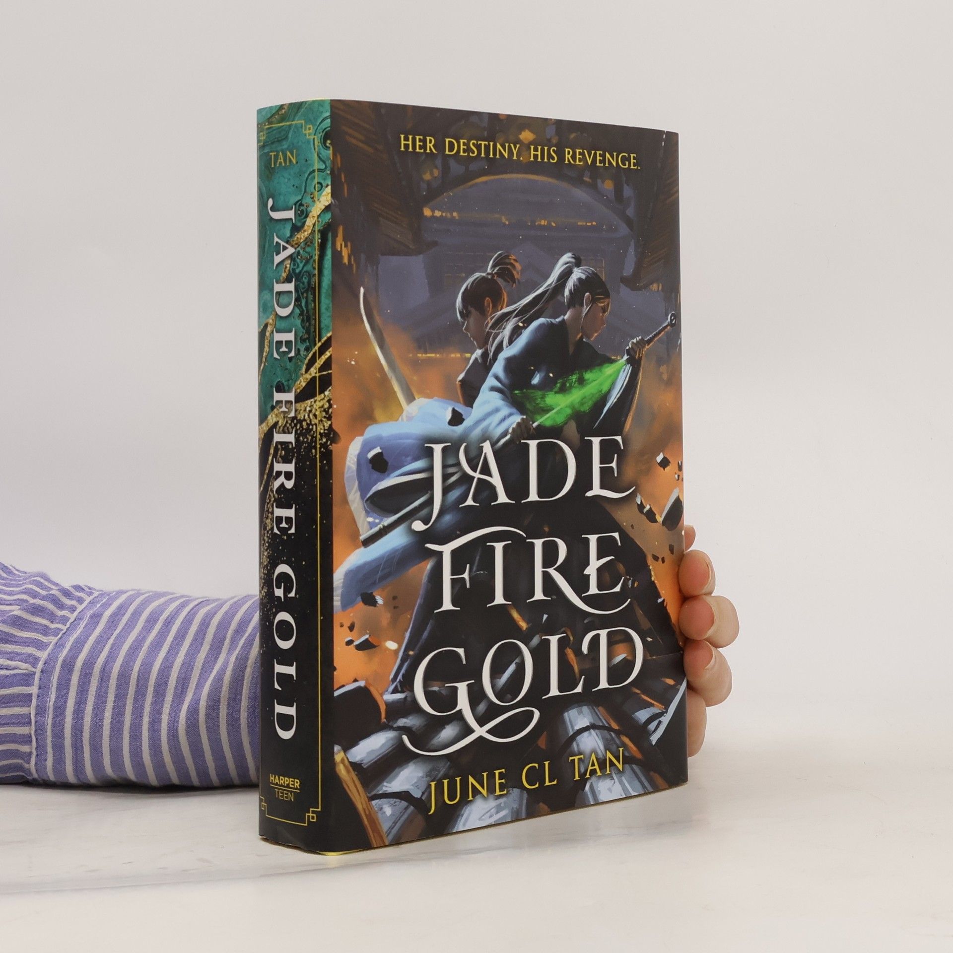 June C. L. Tan Jade Fire Gold