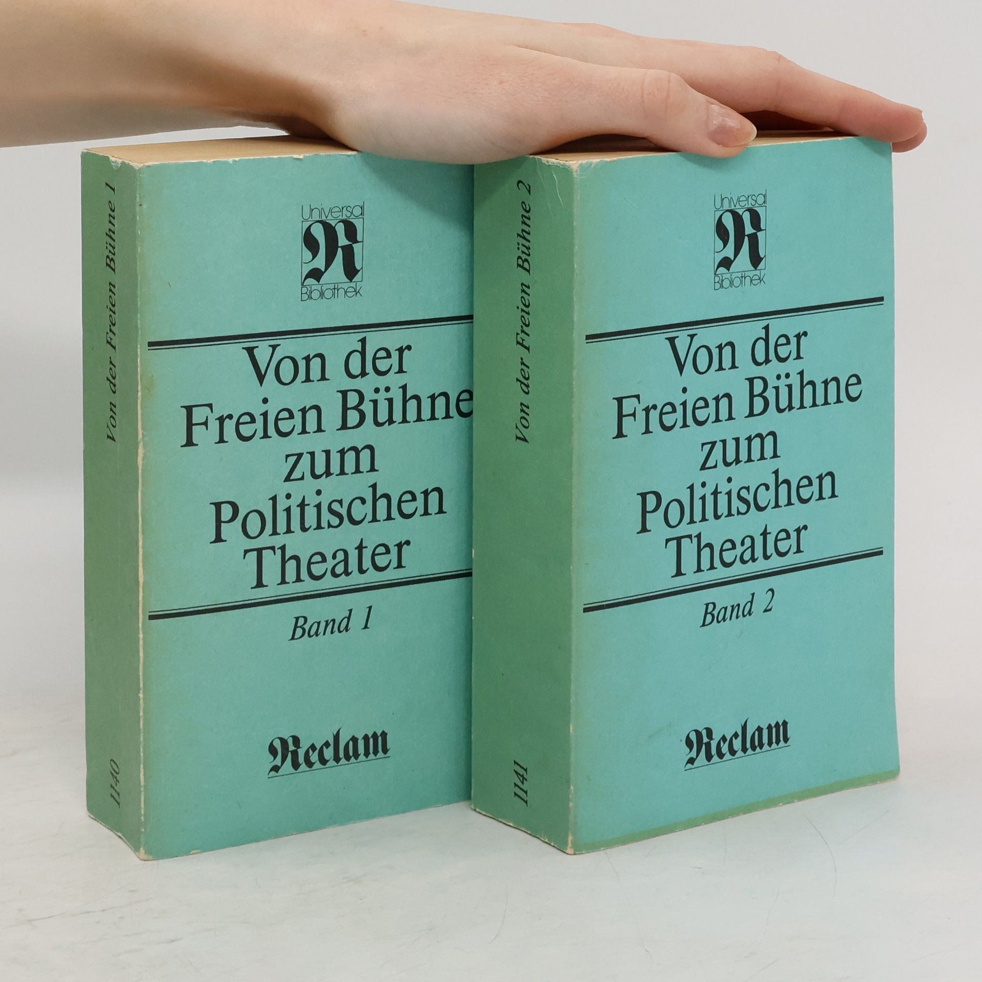 Hugo Fetting Von der Freien Bühne zum politischen Theater 1-2 Band