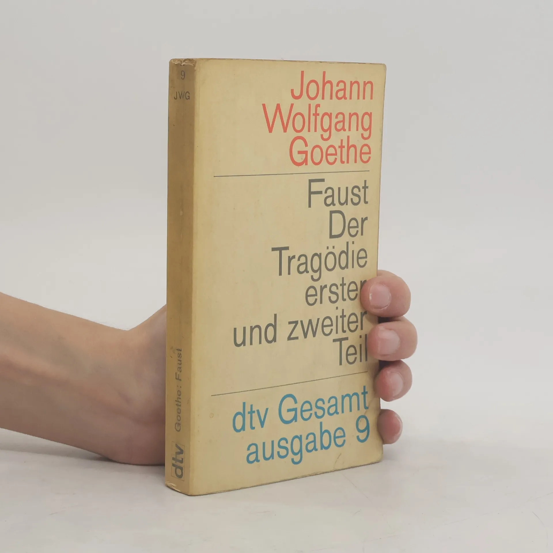 Faust der Trägodie erster und zweiter Teil | Kniha | mäkká | Johann Wolfgang von Goethe | DE