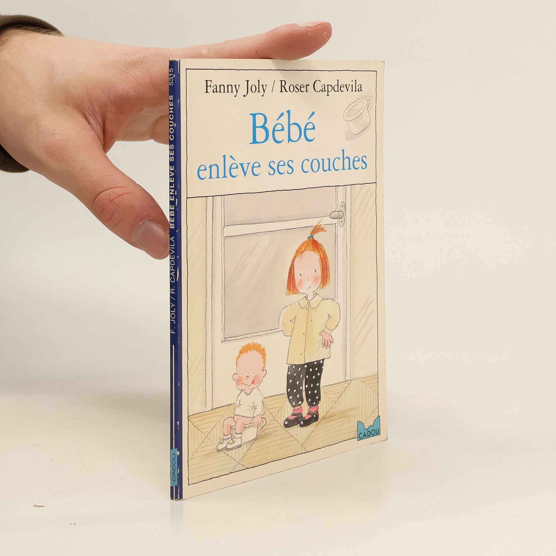 Fanny Joly Bébé enlève ses couches