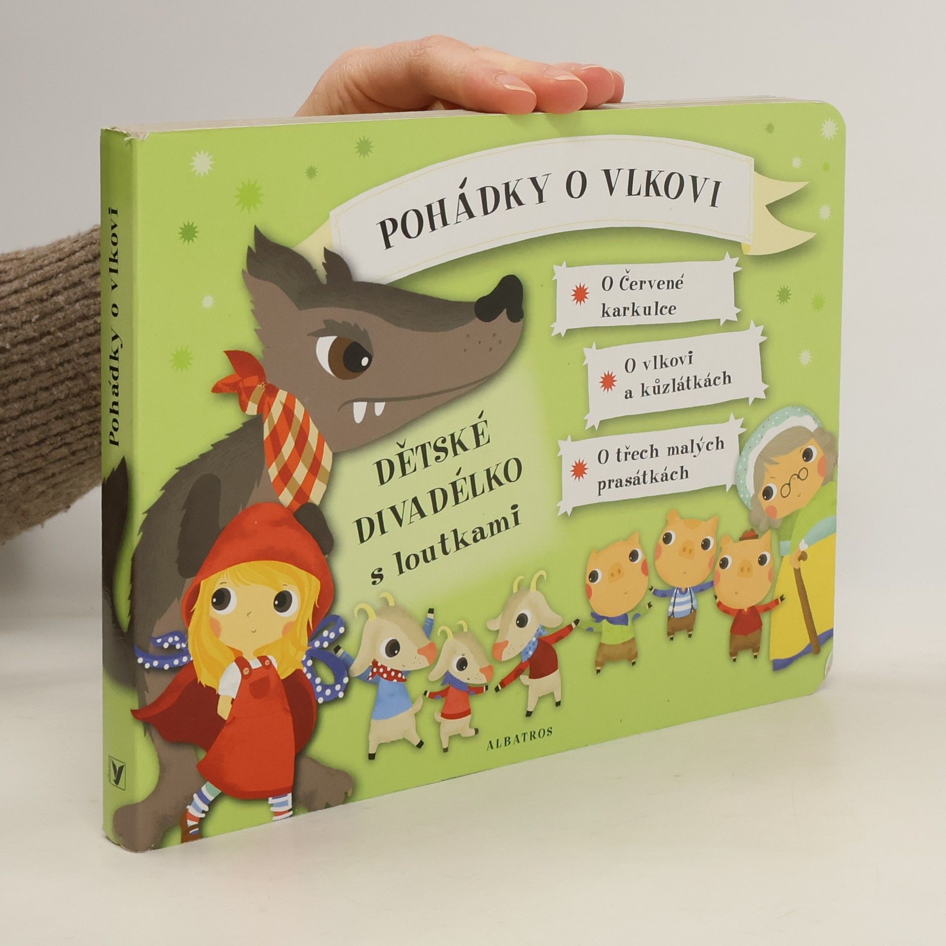 Klára Kolčavová Pohádky o vlkovi: Dětské divadélko (bez loutek)