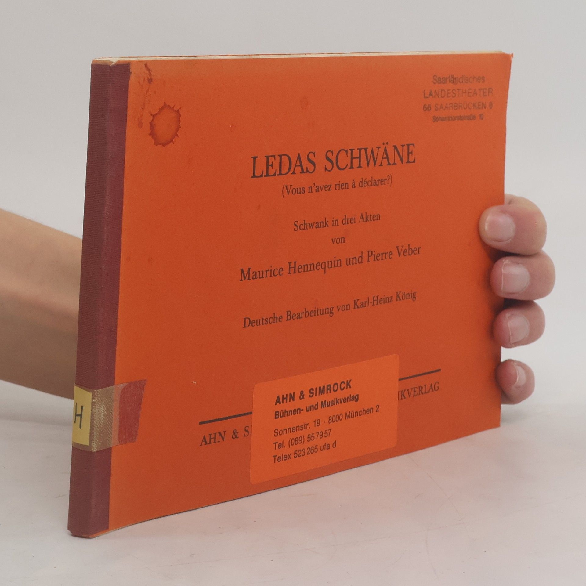 Maurice Hennequin Ledas Schwäne