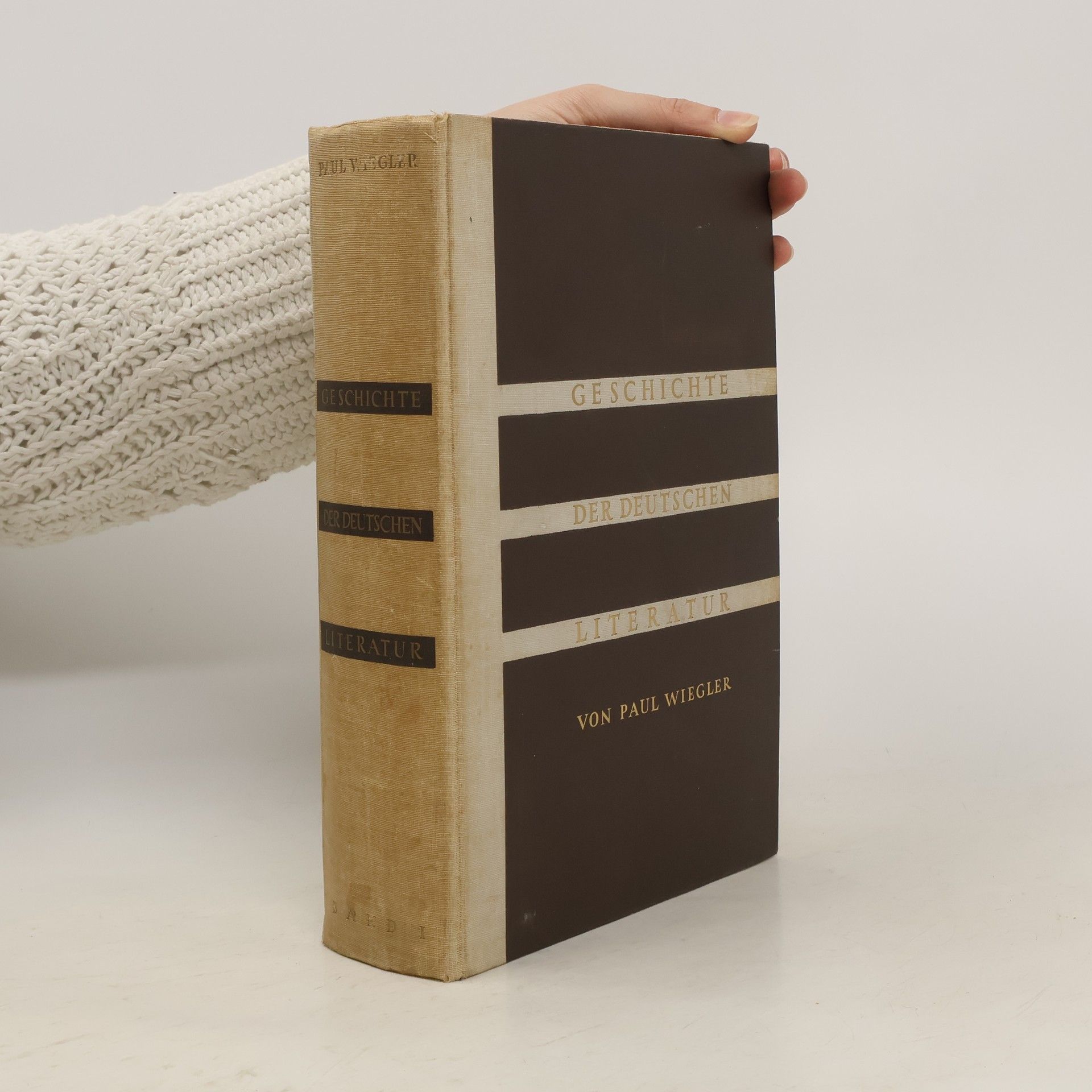 Paul Wiegler Geschichte der deutschen literatur