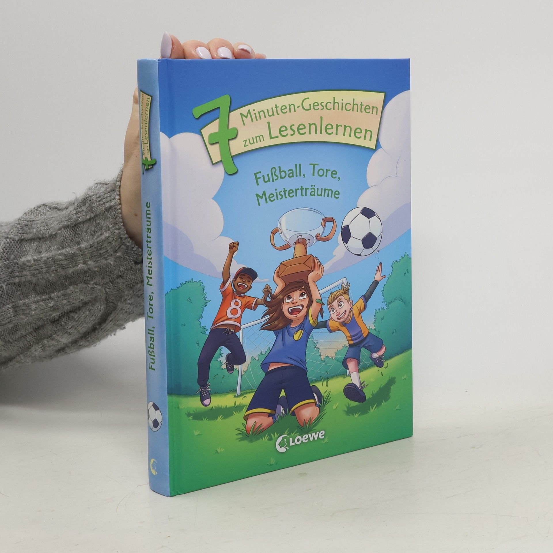 Loewe Erstlesebücher Leselöwen - Das Original - 7-Minuten-Geschichten zum Lesenlernen - Fußball, Tore, Meisterträume