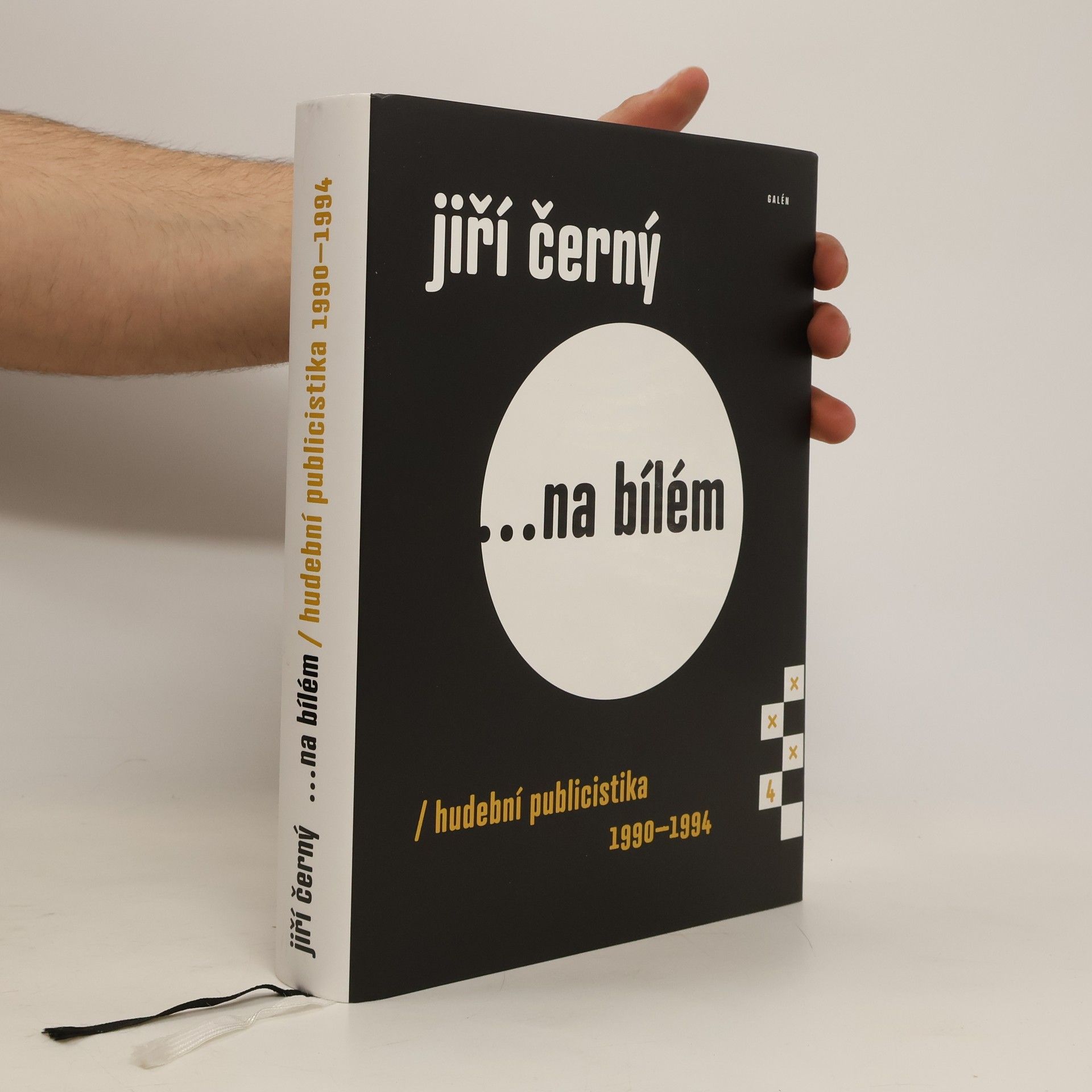 Lubomír Houdek Jiří Černý ...na bílém 4. Hudební publicistika 1990-1994