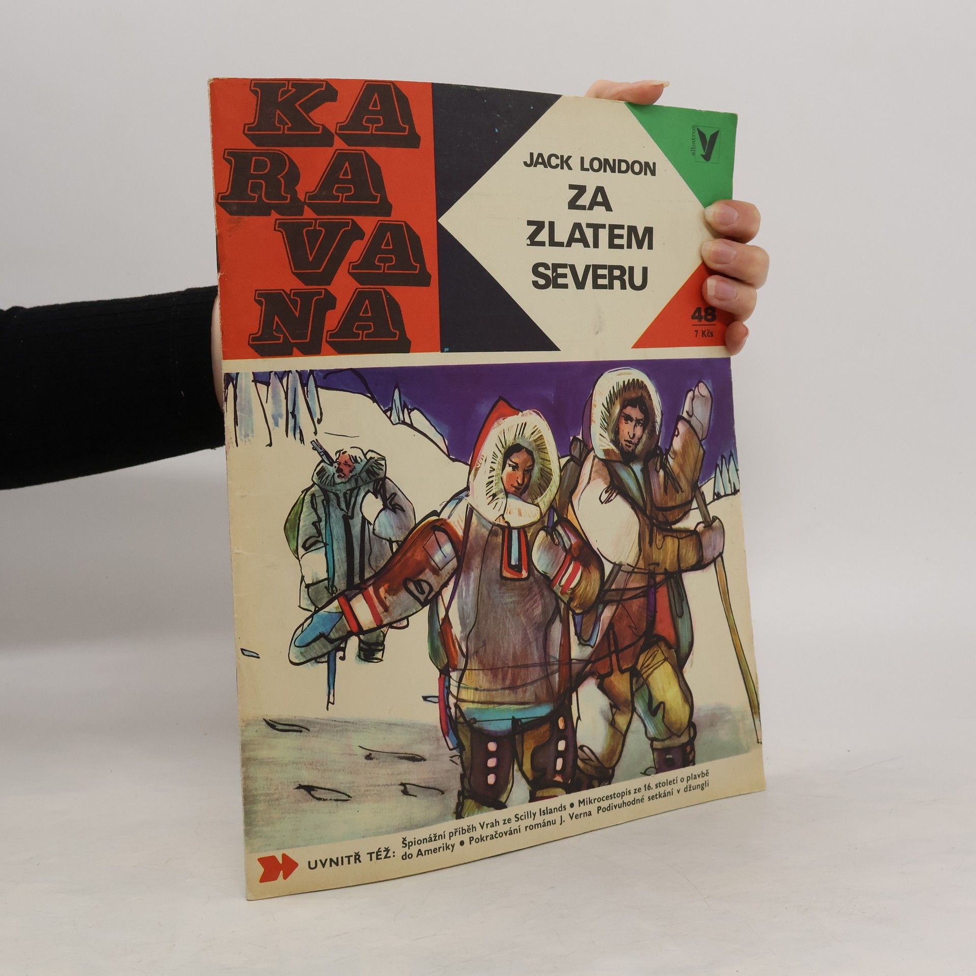 Jack London Karavana č. 48 - Za zlatem severu