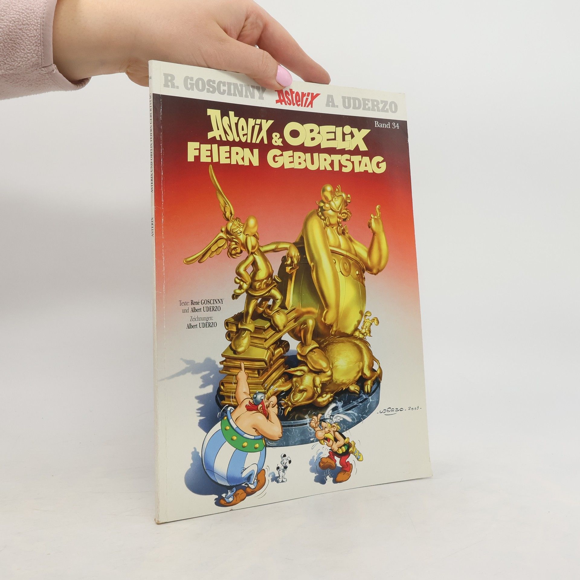 Collectif d'auteurs Asterix & Obelix. Band 34. Feiern Geburtstag