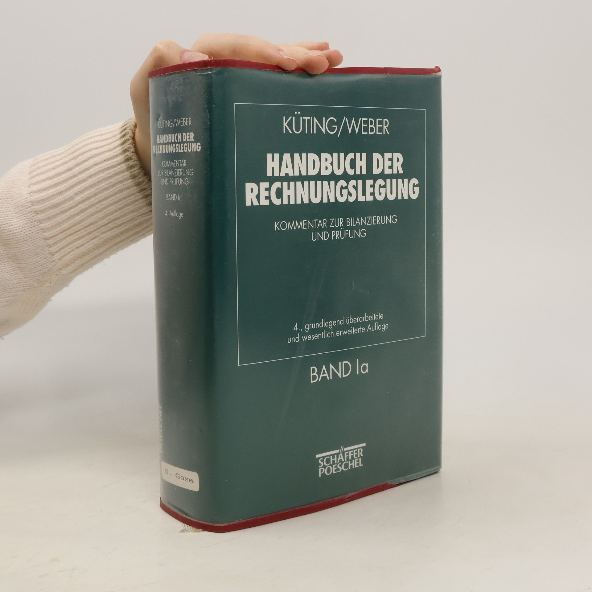 Karlheinz Küting Handbuch der Rechnungslegung