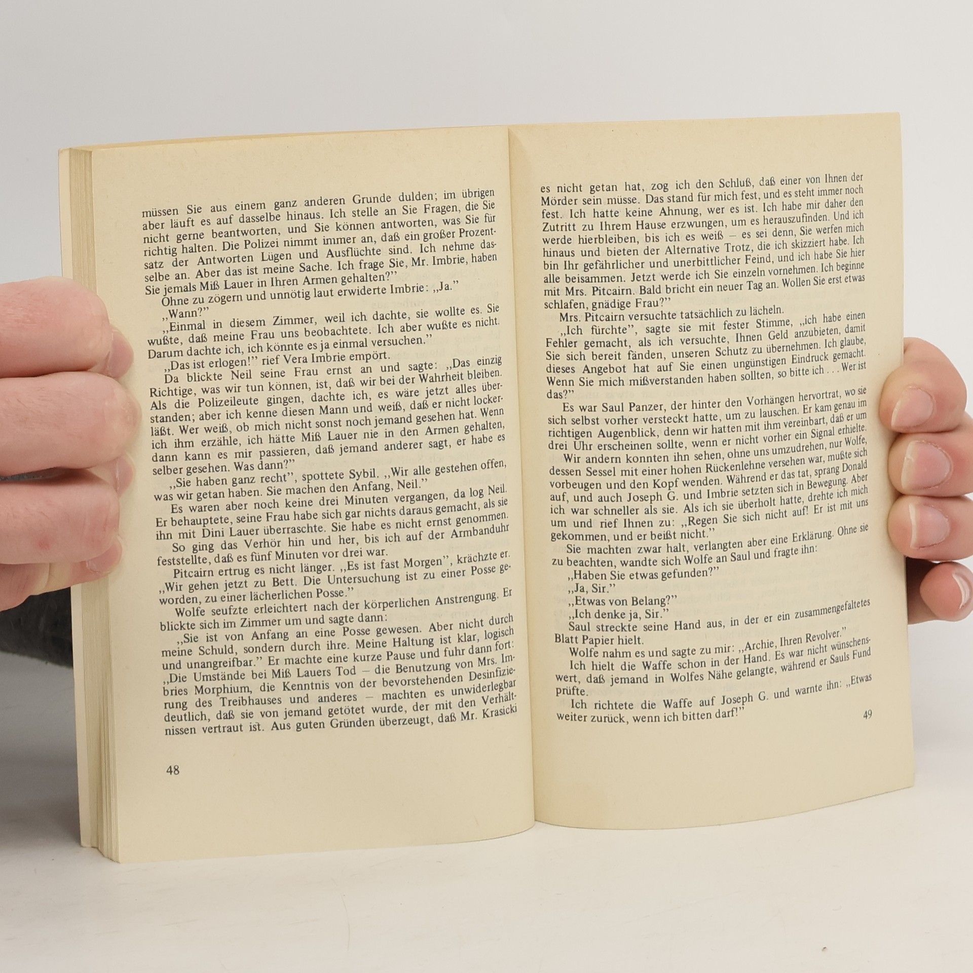 Rex Stout Nero Wolfe kommt auf den Hund
