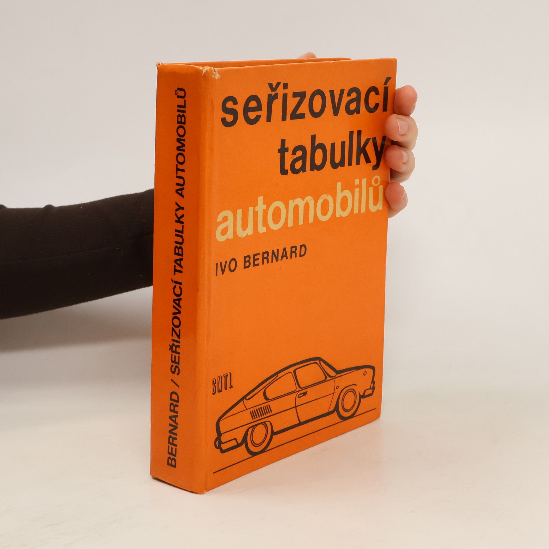 Ivo Bernard Seřizovací tabulky automobilů