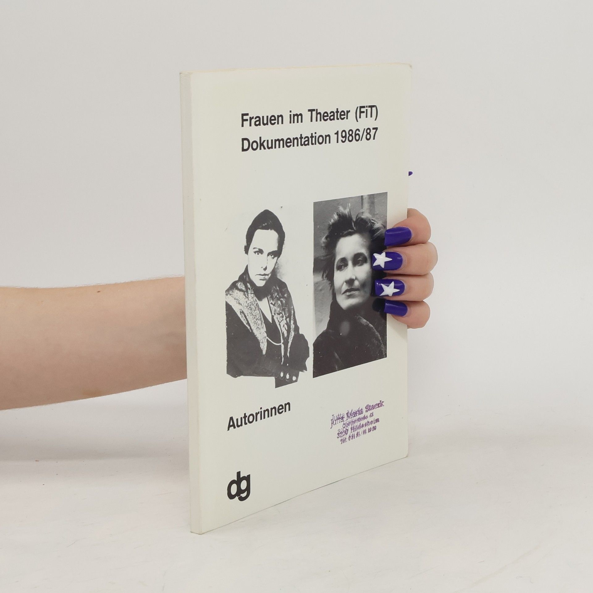 Auteurscollectief Frauen im Theater. Dokumentation 1986/87