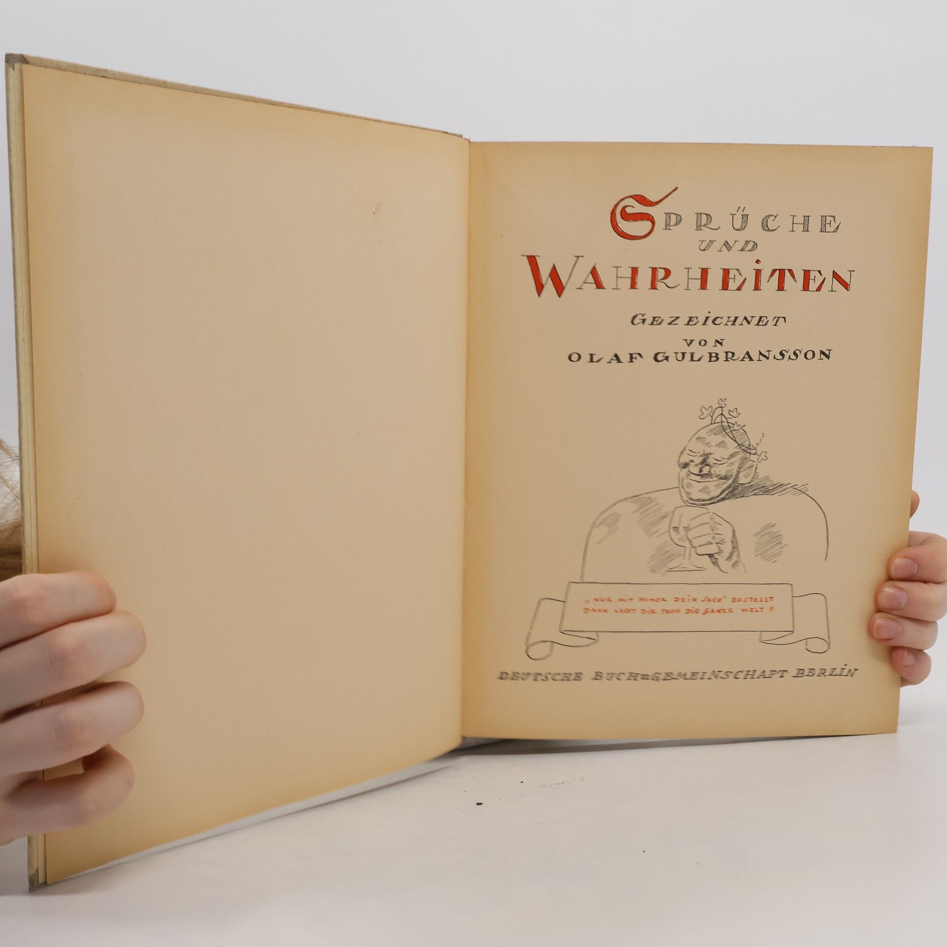 Olaf Gulbransson Sprüche und Wahrheiten