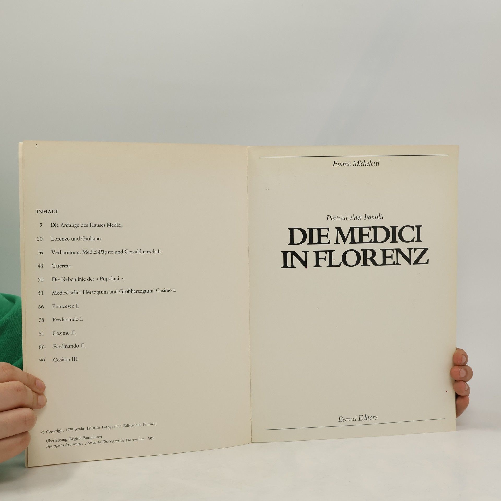 Emma Micheletti Die Medici in Florenz
