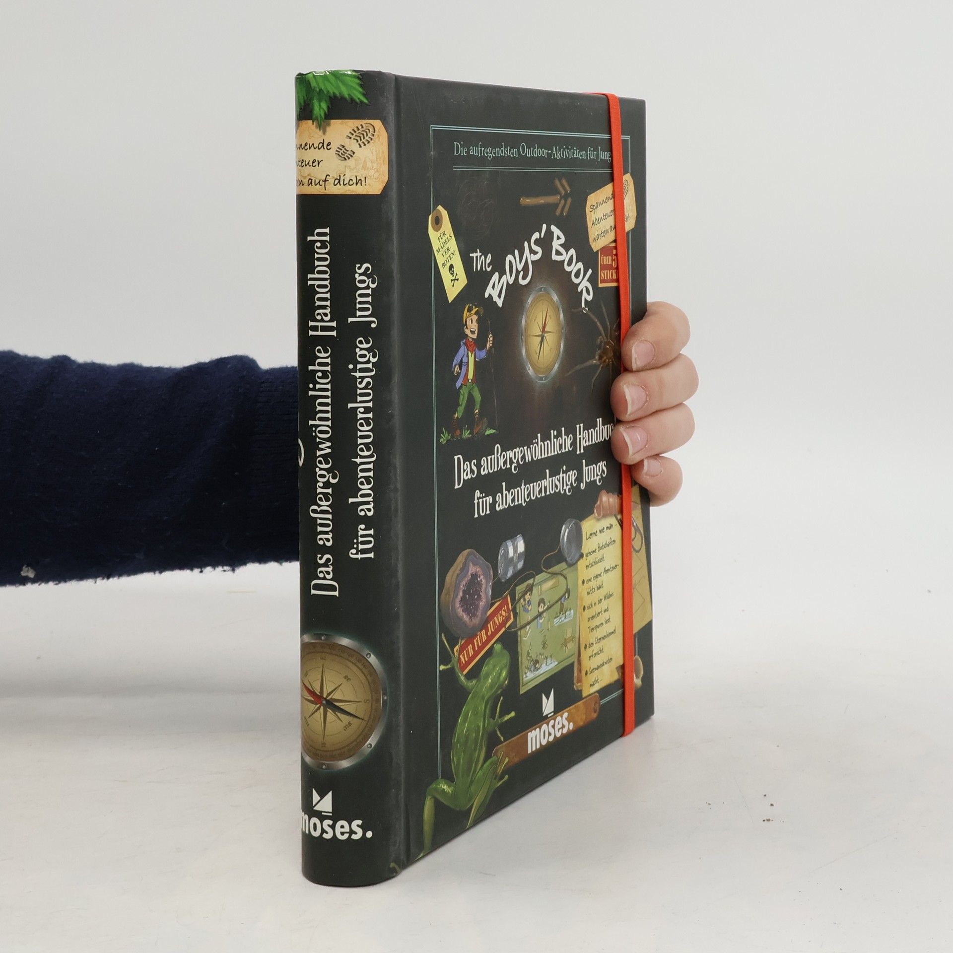 Michèle Lecreux The Boy's Book: Das außergewöhnliche Handbuch für abenteuerlustige Jungs
