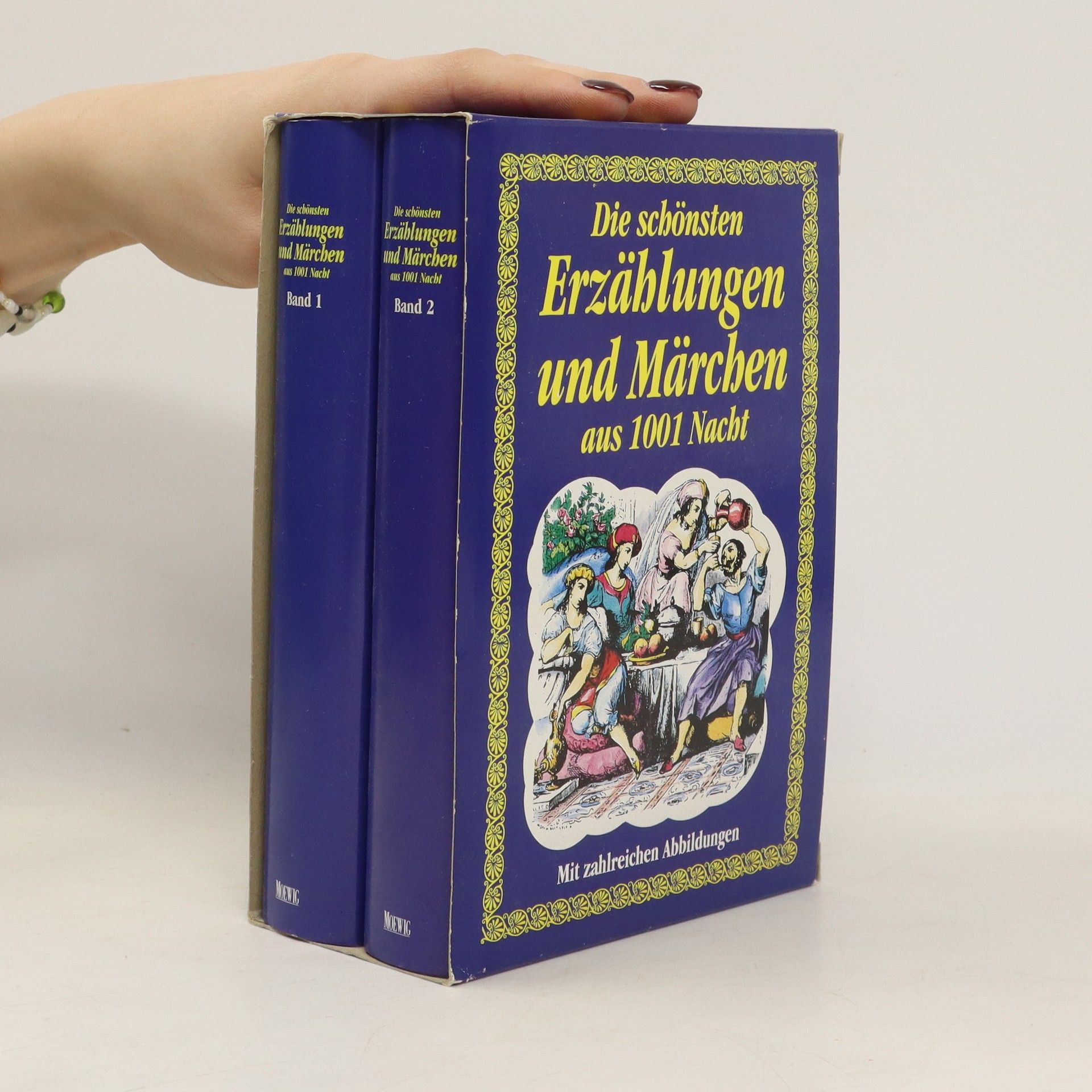 AA.VV. Die schönsten Erzählungen und Märchen aus 1001 Nacht. Band 1.-2