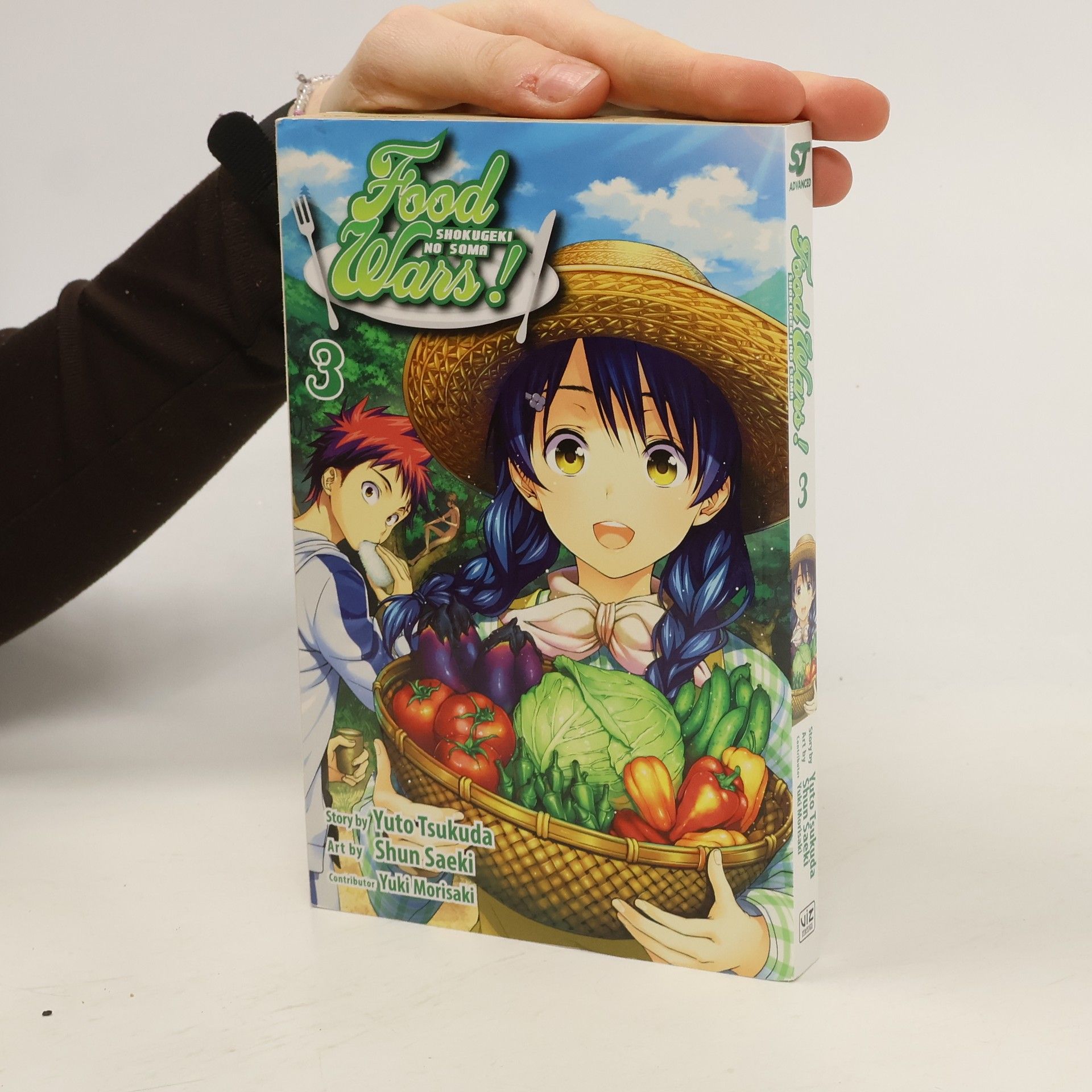 Yuto Tsukuda Food Wars!, Vol. 3
