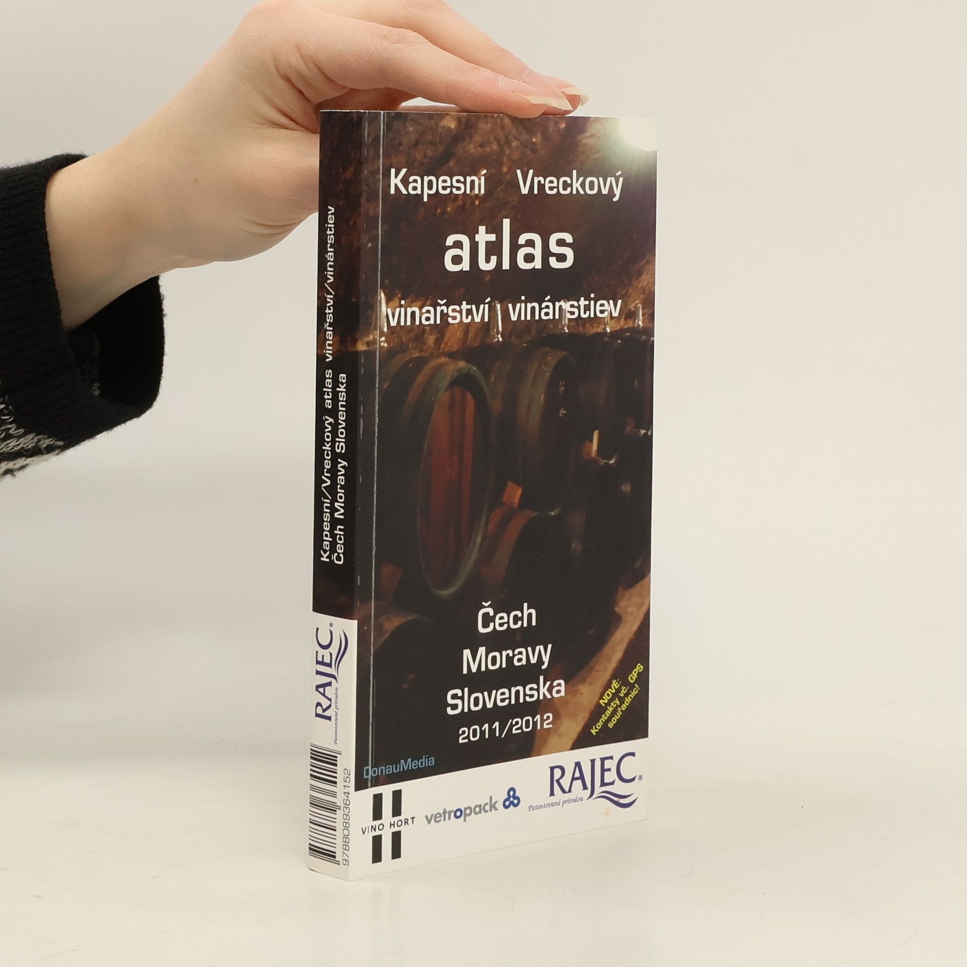 kolektiv Kapesní atlas vinařství Čech, Moravy, Slovenska/Vreckový atlas vinarstiev Čech, Moravy, Slovenska : 2010
