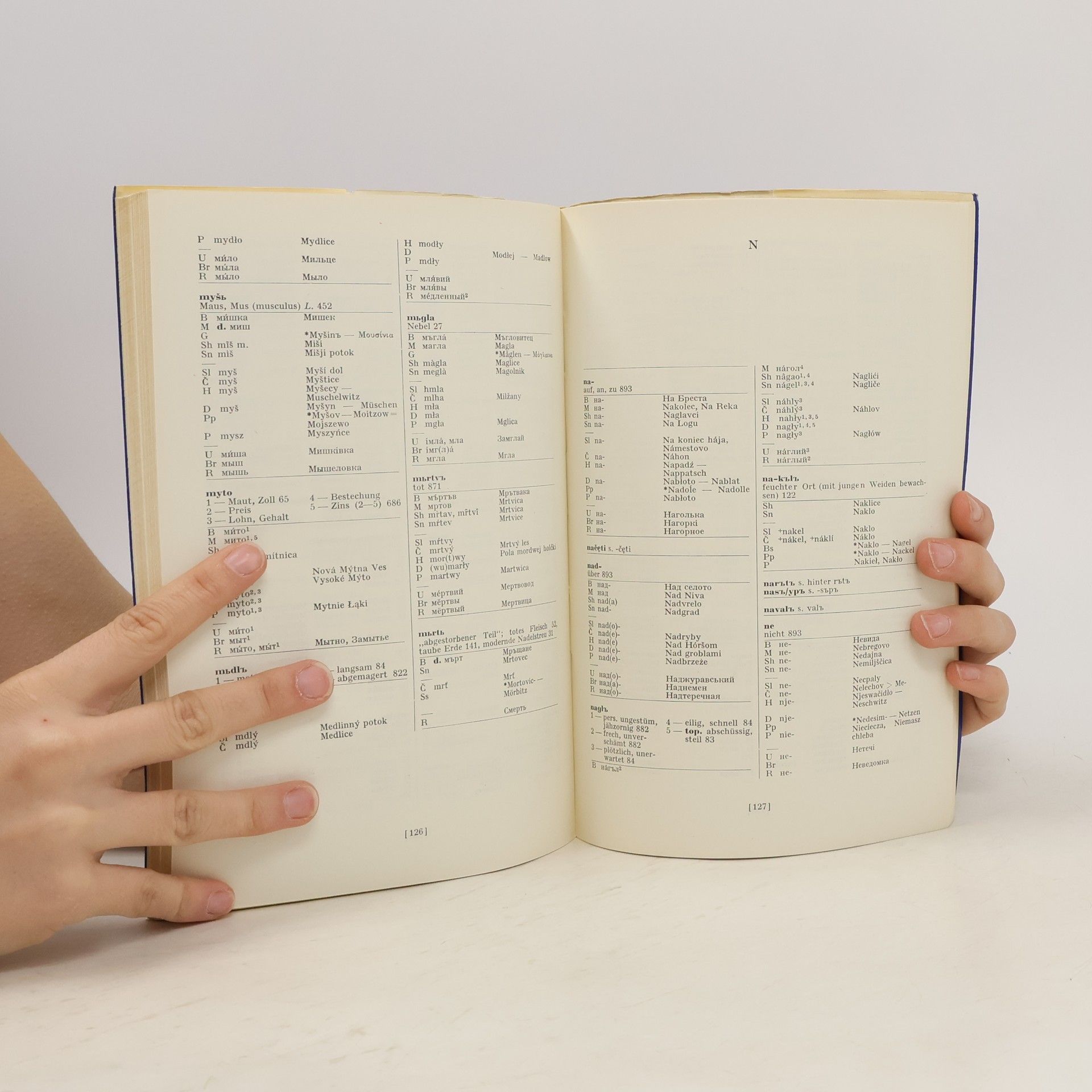 Vladimír Šmilauer Příručka slovanské toponomastiky. Handbuch der Slawischen Tοpοnomastik