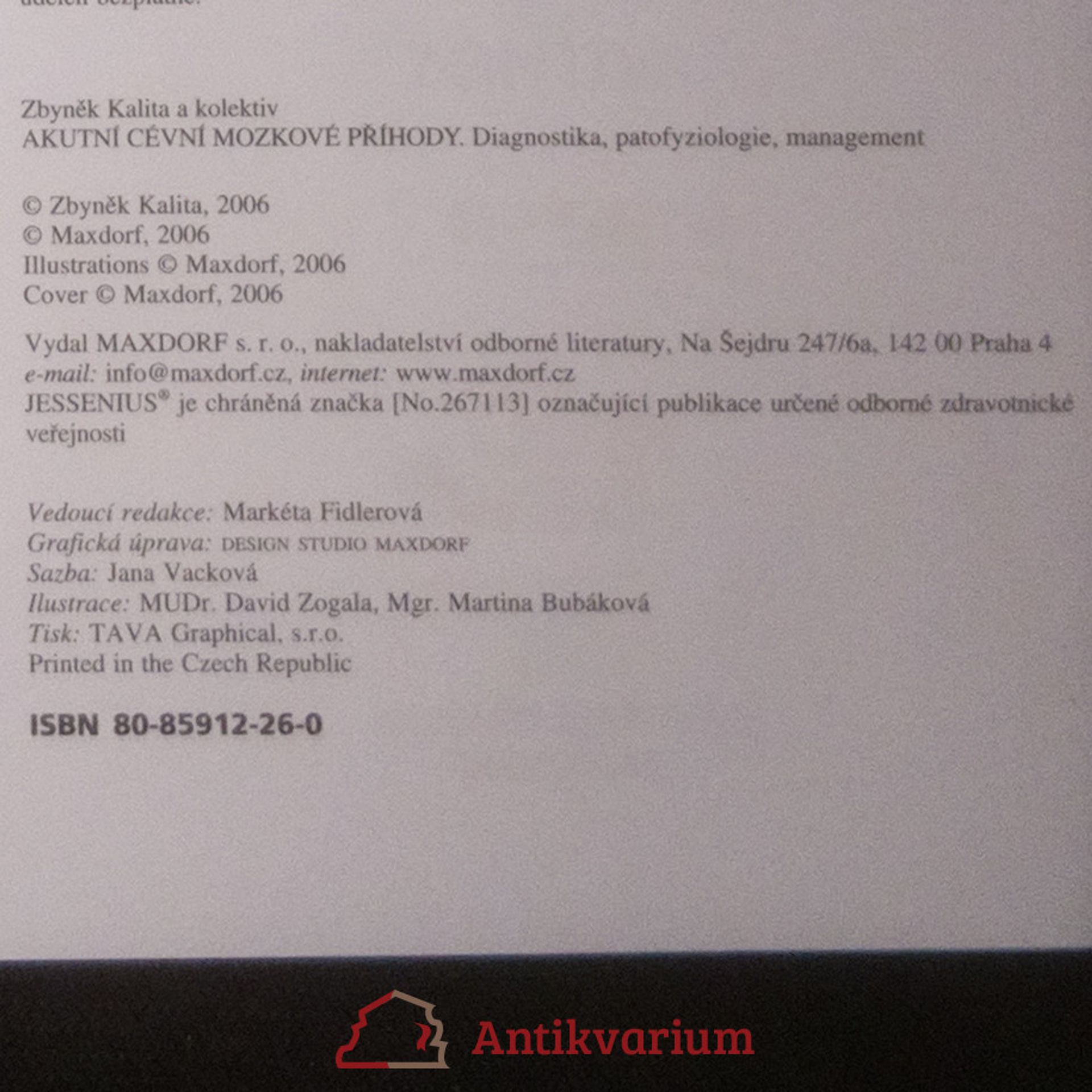 Zbyněk Kalita Akutní cévní mozkové příhody . diagnostika, patofyziologie, management