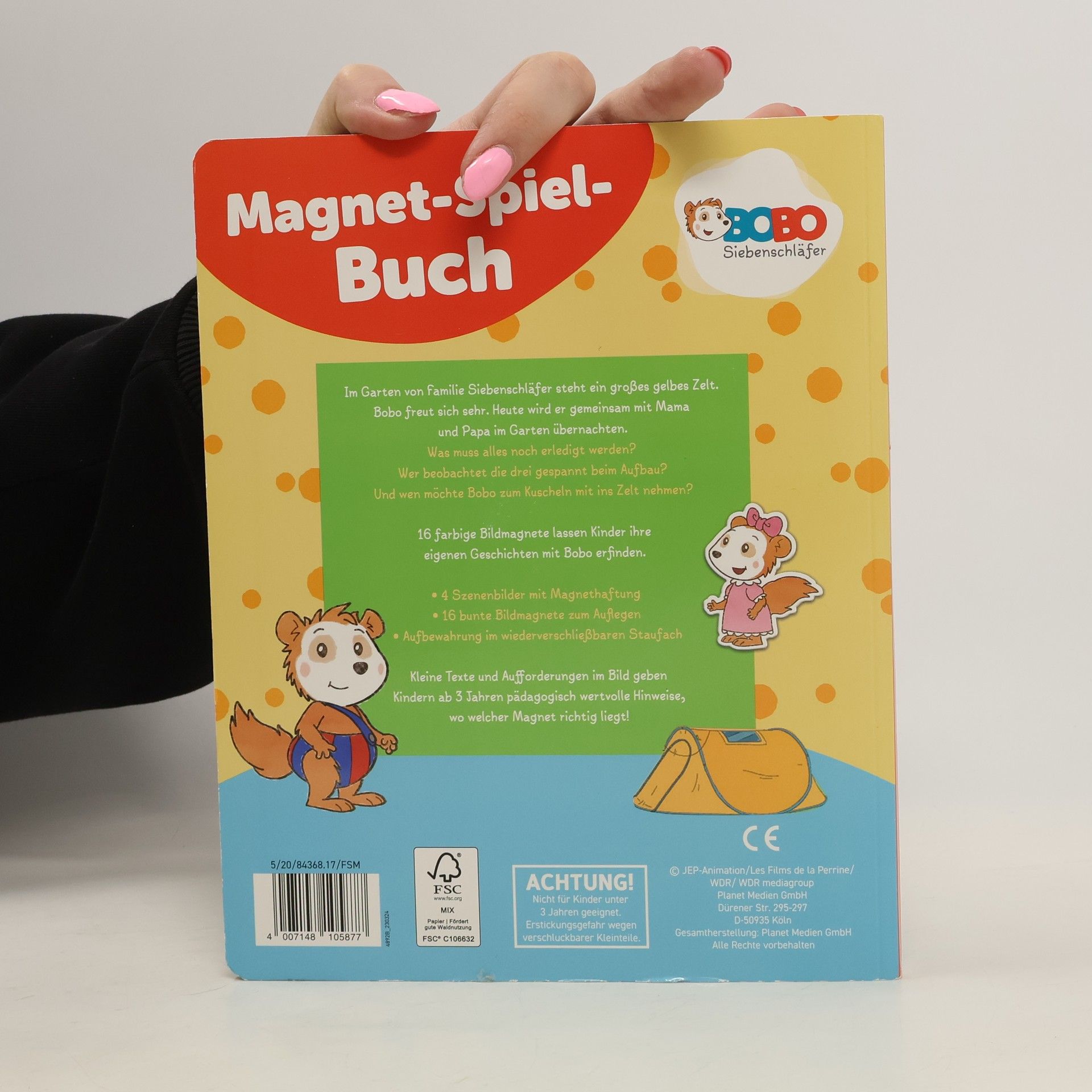 Autorenkollektiv Bobo Siebenschläfer. Magnet-Spiel-Buch