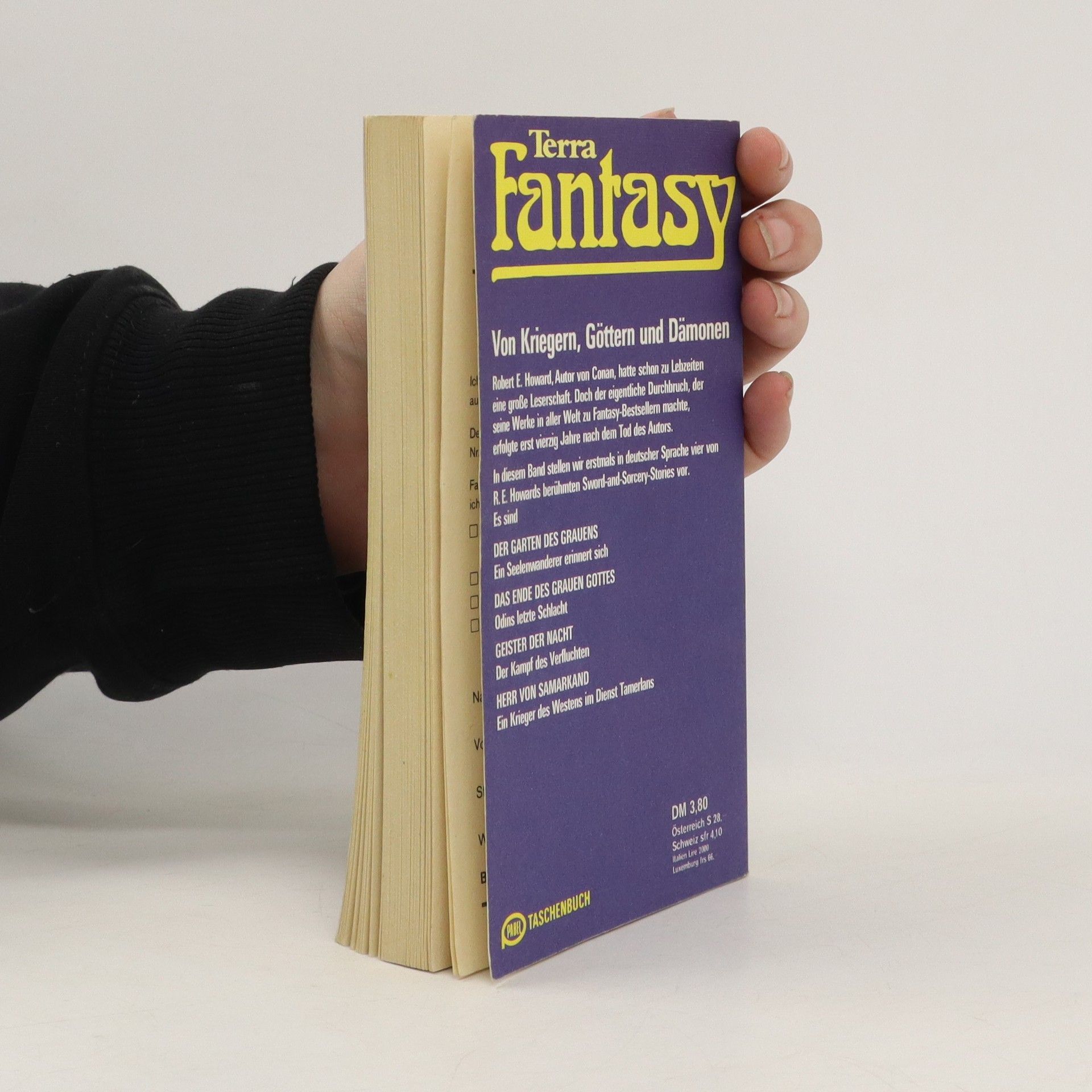 Robert Ervin Howard Terra Fantasy. Geister der Nacht