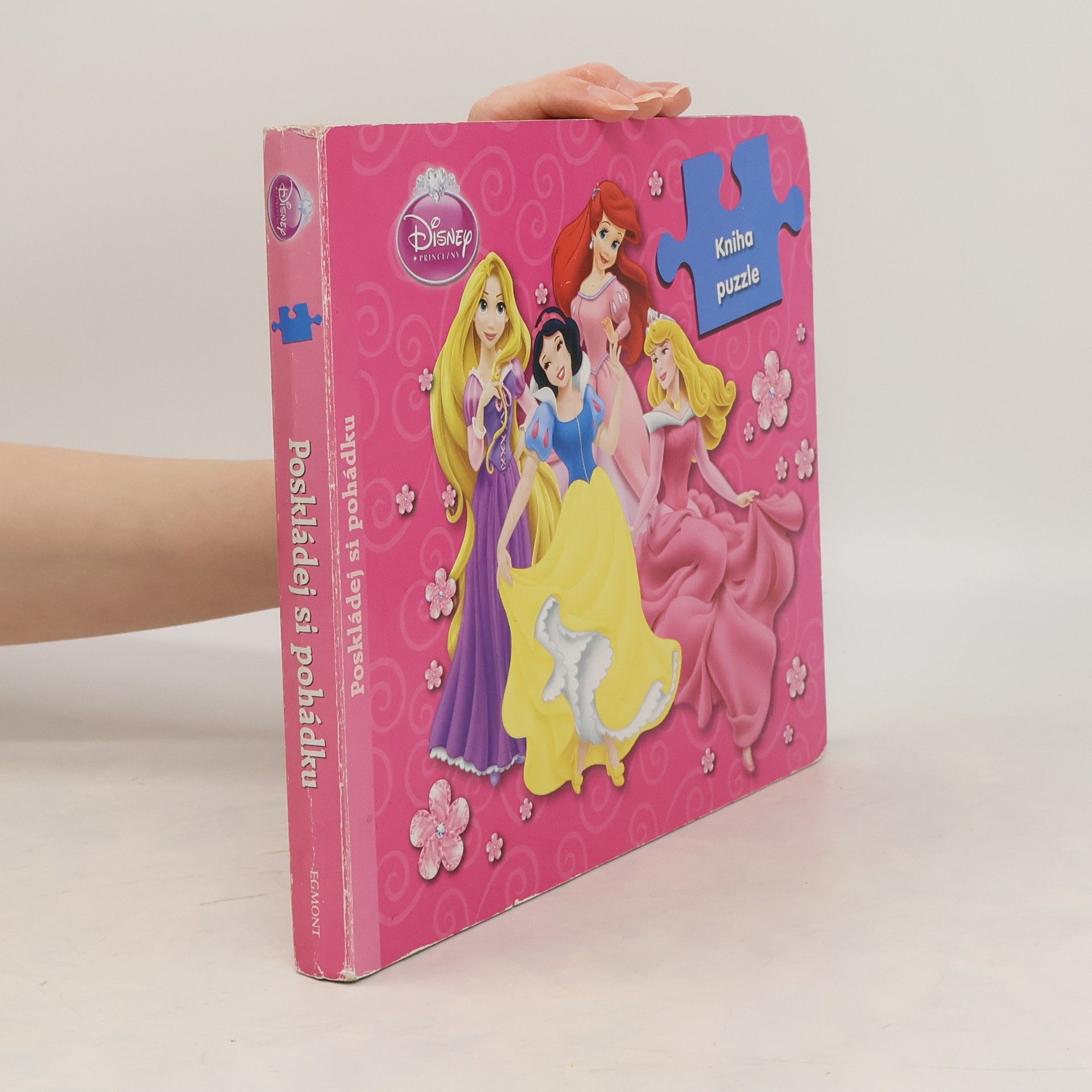 Walt Disney Disney princezny - Kniha puzzle