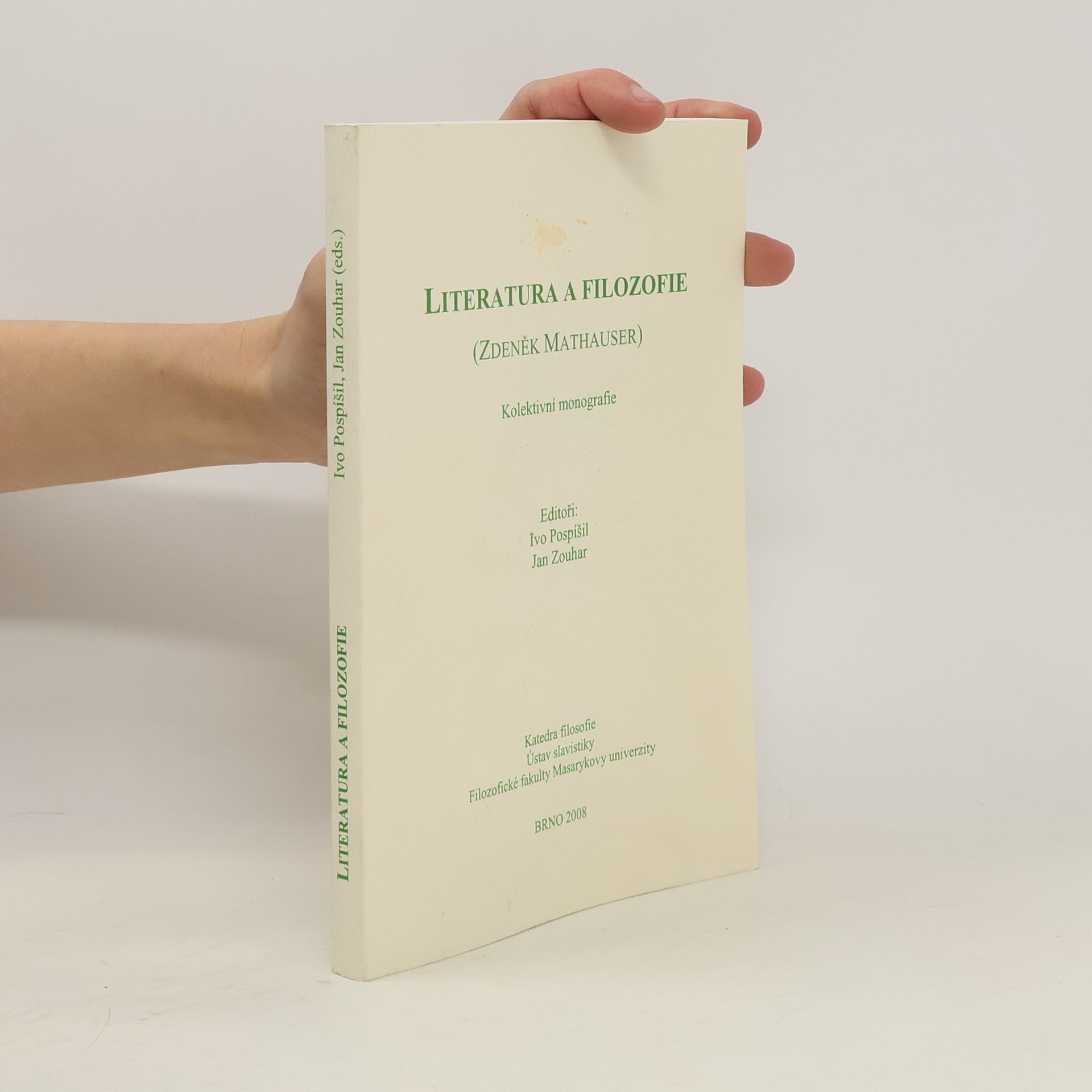 Ivo Pospíšil Literatura a filozofie