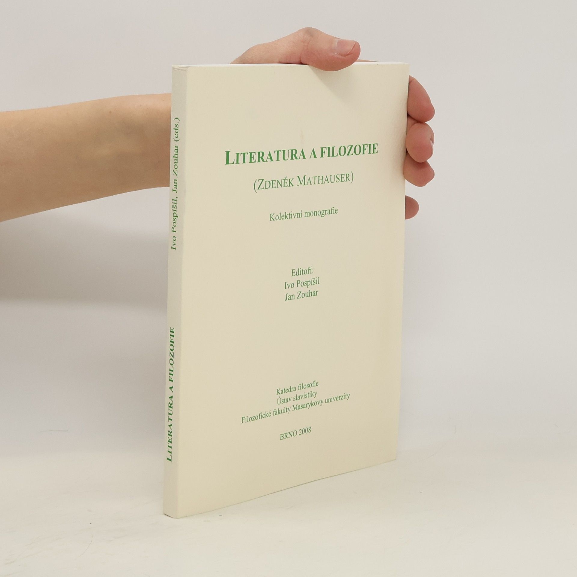 Ivo Pospíšil Literatura a filozofie