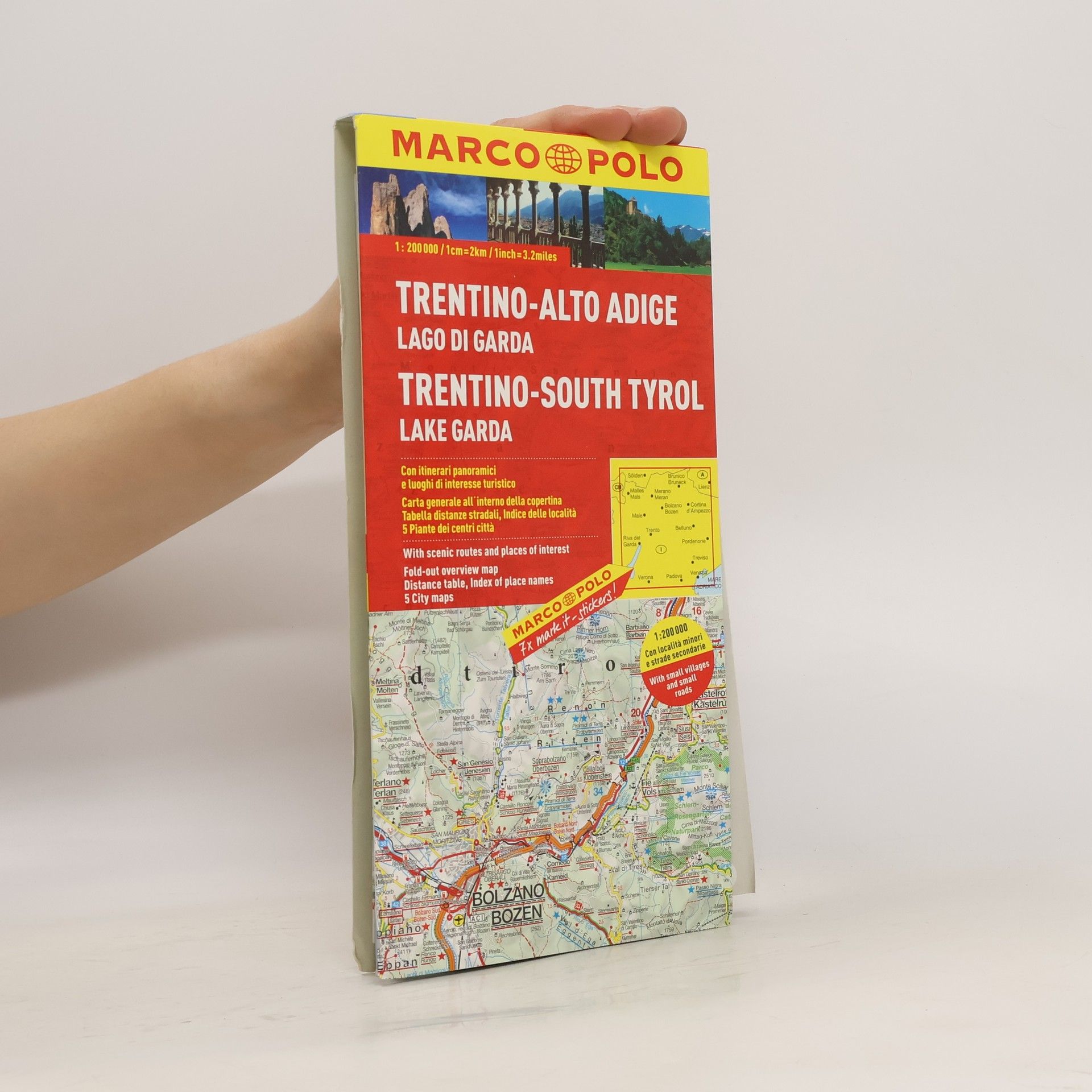 Kunth GmbH & Co. KG Itálie - Südtirol, Trentino /mapa