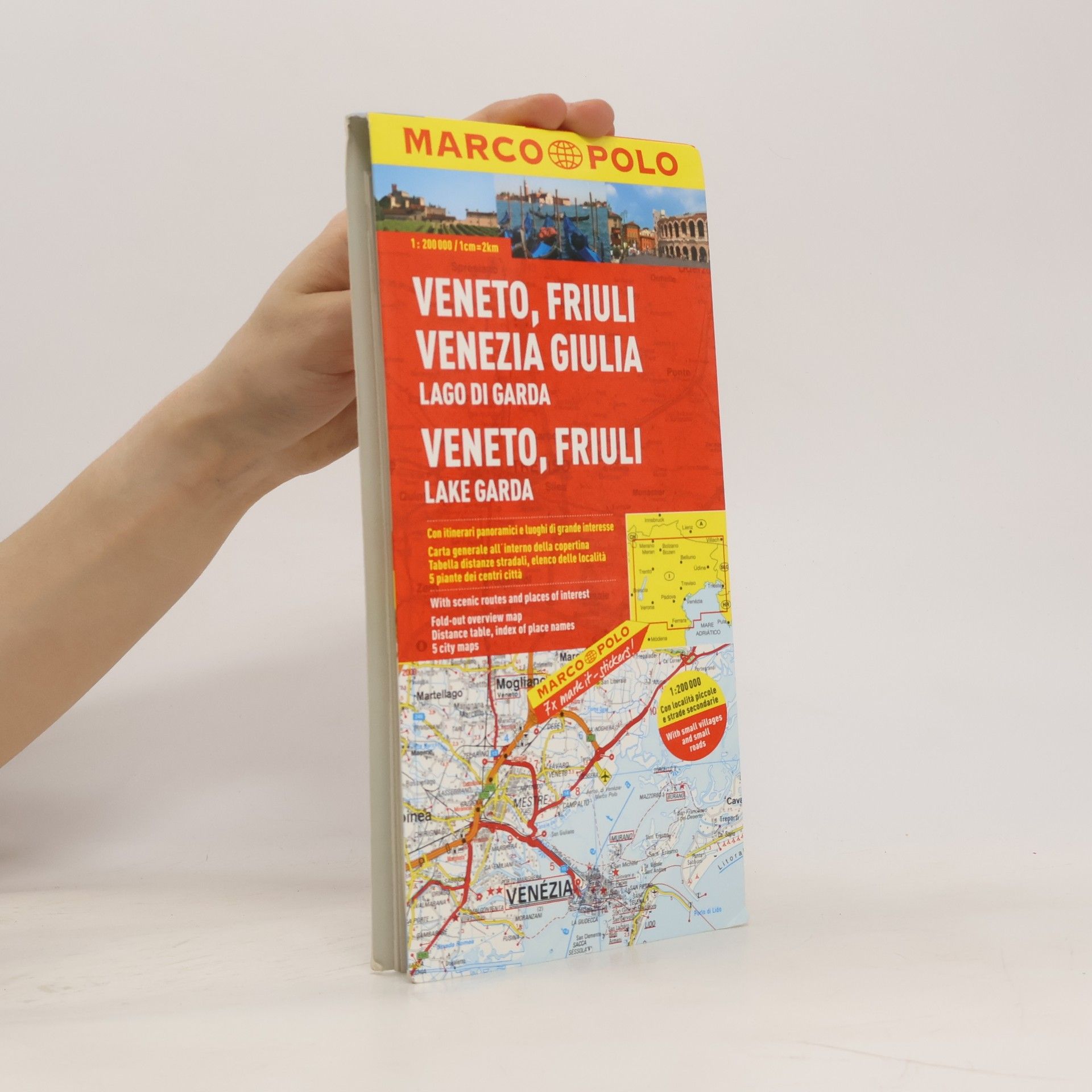 Kunth GmbH & Co. KG Itálie č. 4- Veneto,Friaul/mapa 1:200T MD