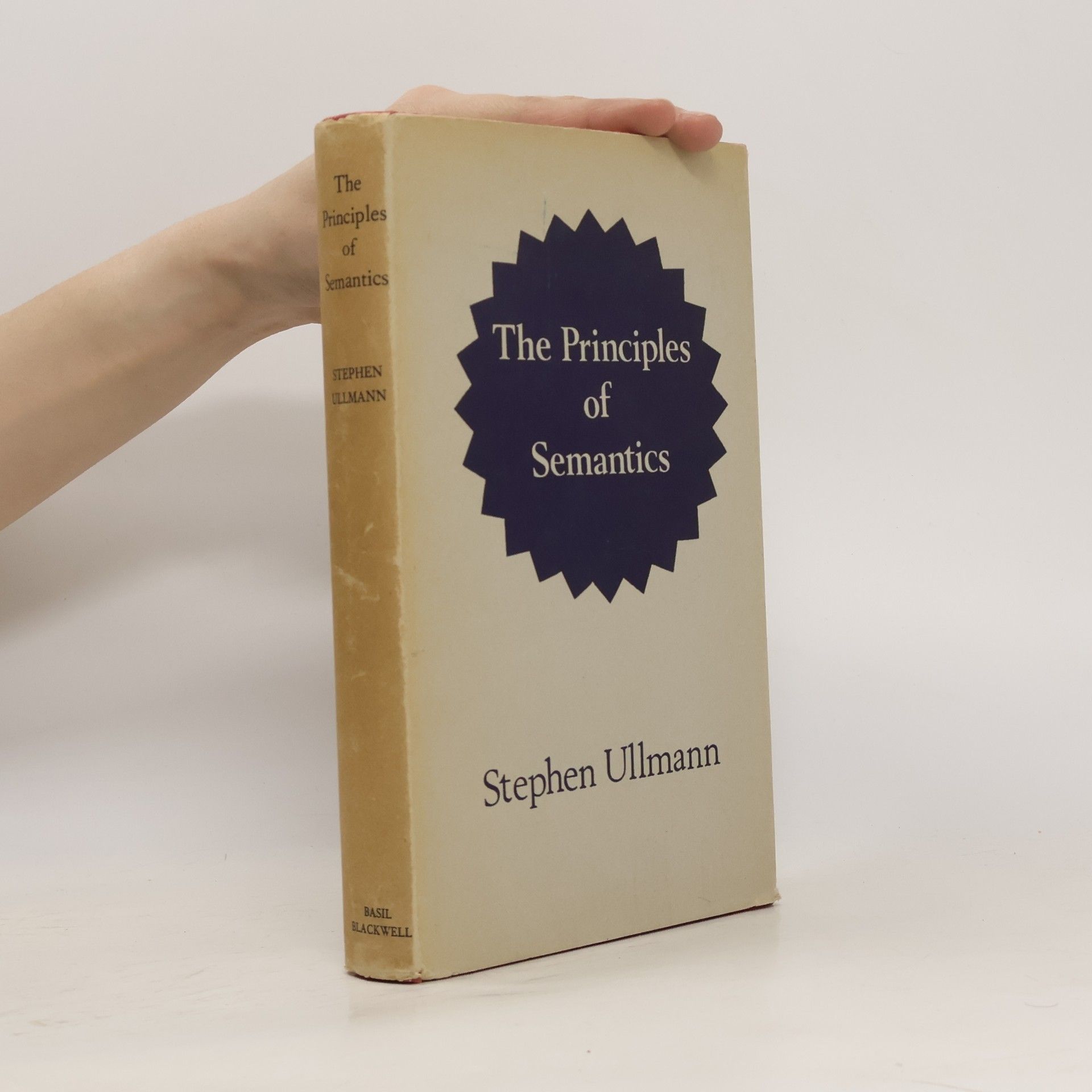 Stephen Ullmann The Principles of Semantics