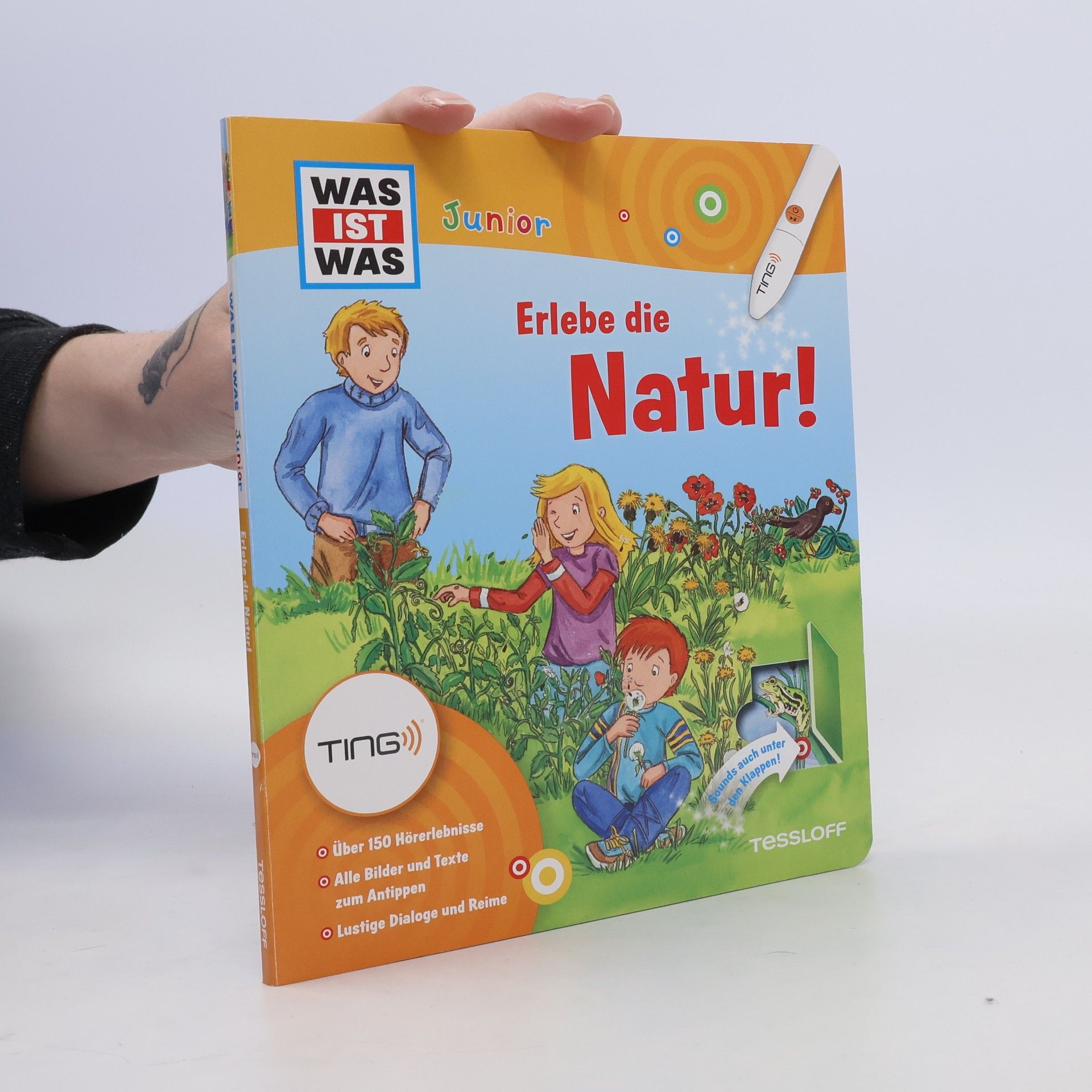 Kolektív autorov Was ist was. Junior. Erlebe die Natur!