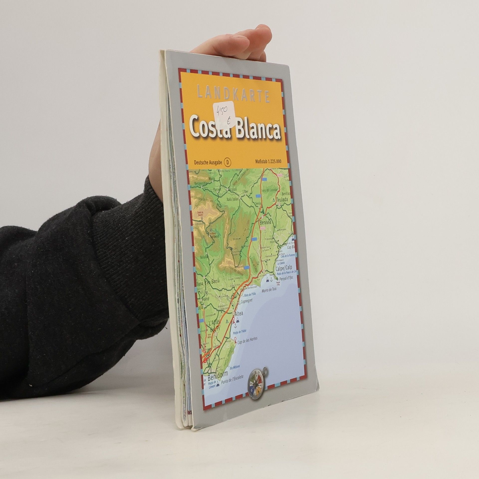 Autores varios Landkarte Costa Blanca