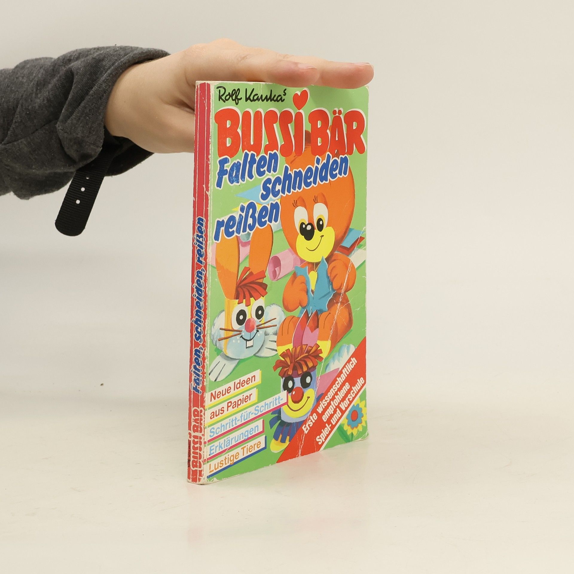 Rolf Kauka Bussi Bär Falten Schneiden Reißen