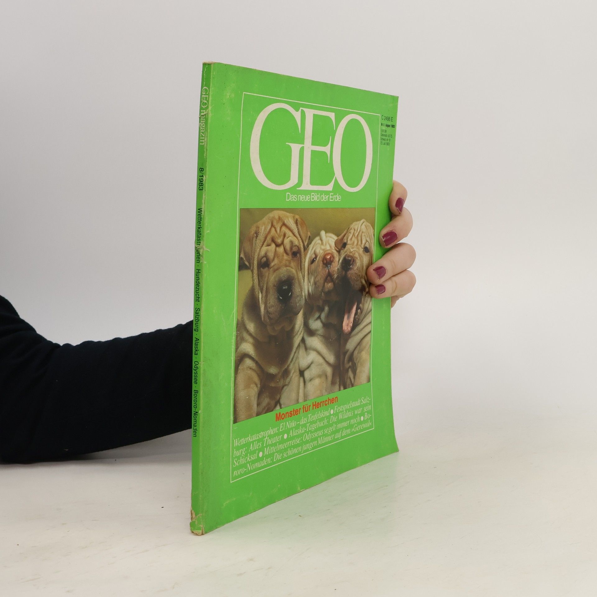 Collectif d'auteurs Geo. Das neue Bild der Erde 8/1983