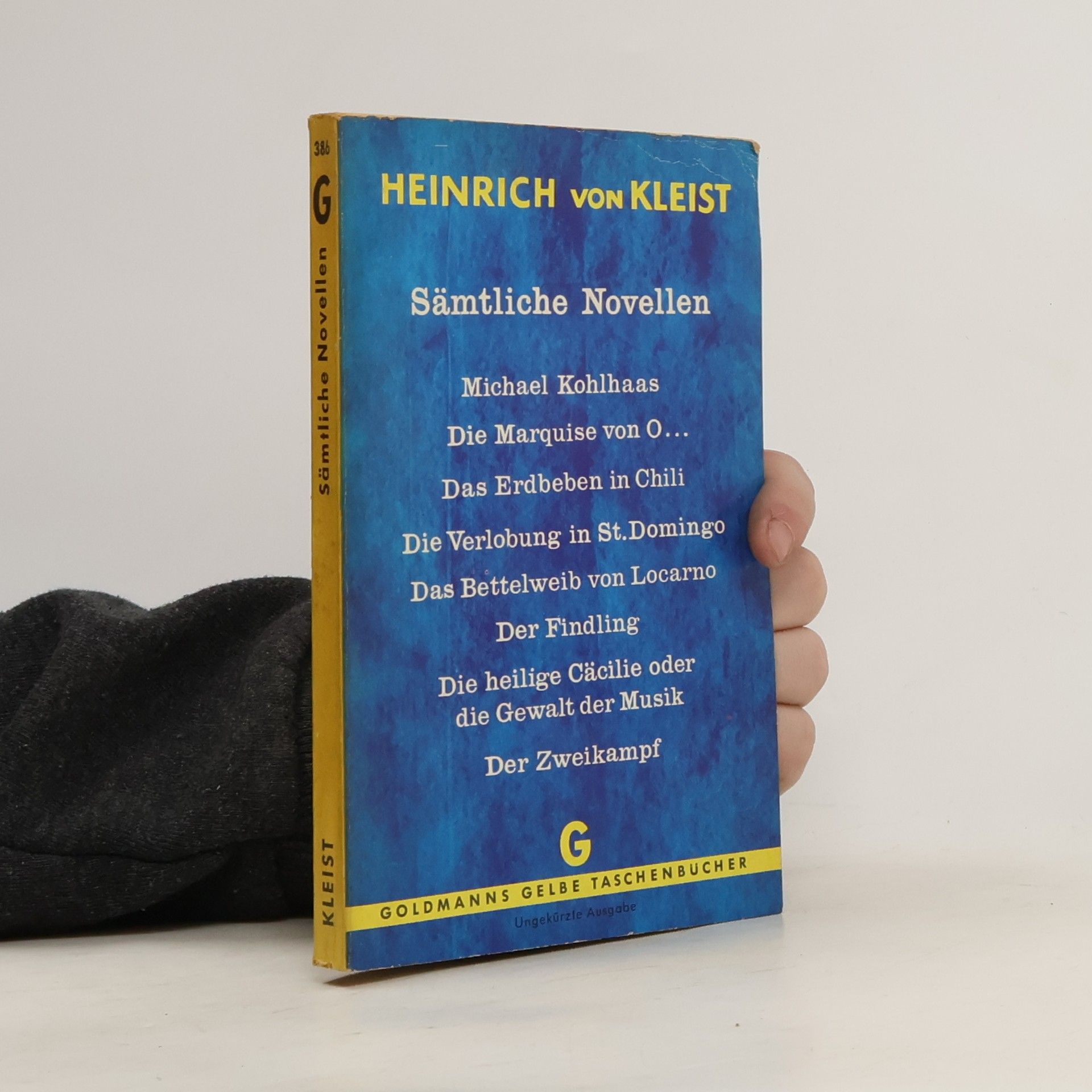 Heinrich von Kleist Sämtliche Novellen