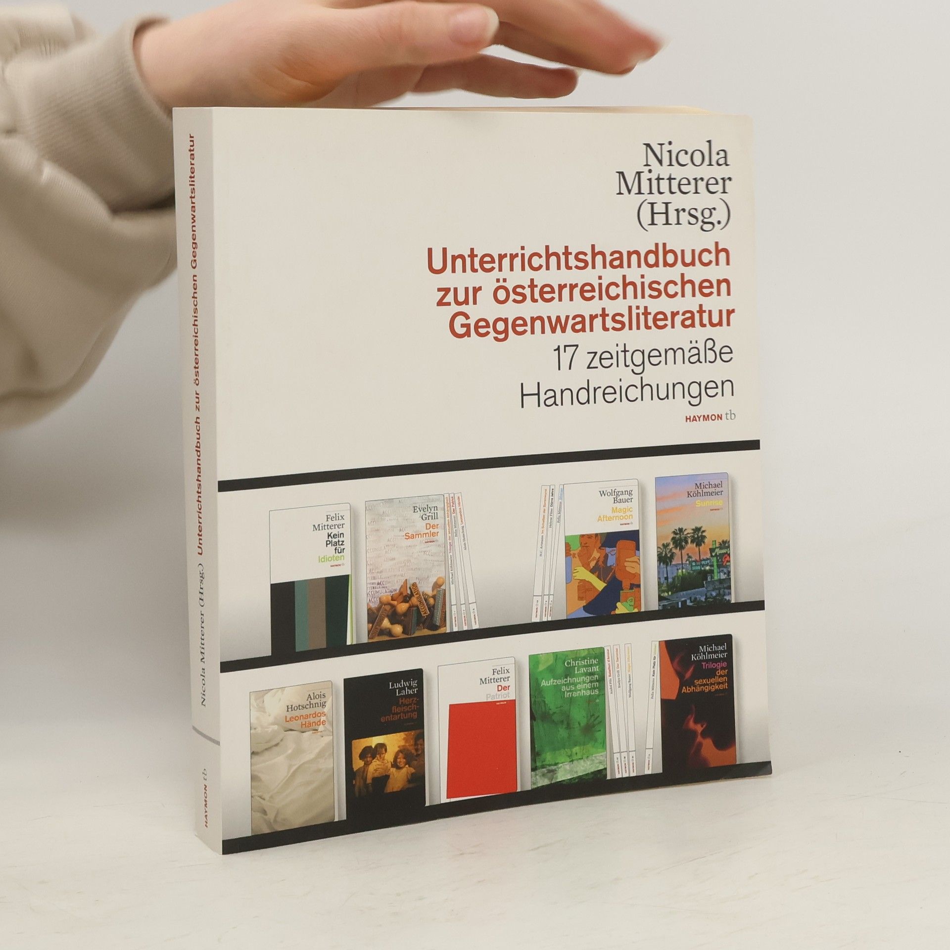 Nicola Mitterer Unterrichtshandbuch zur österreichischen Gegenwartsliteratur
