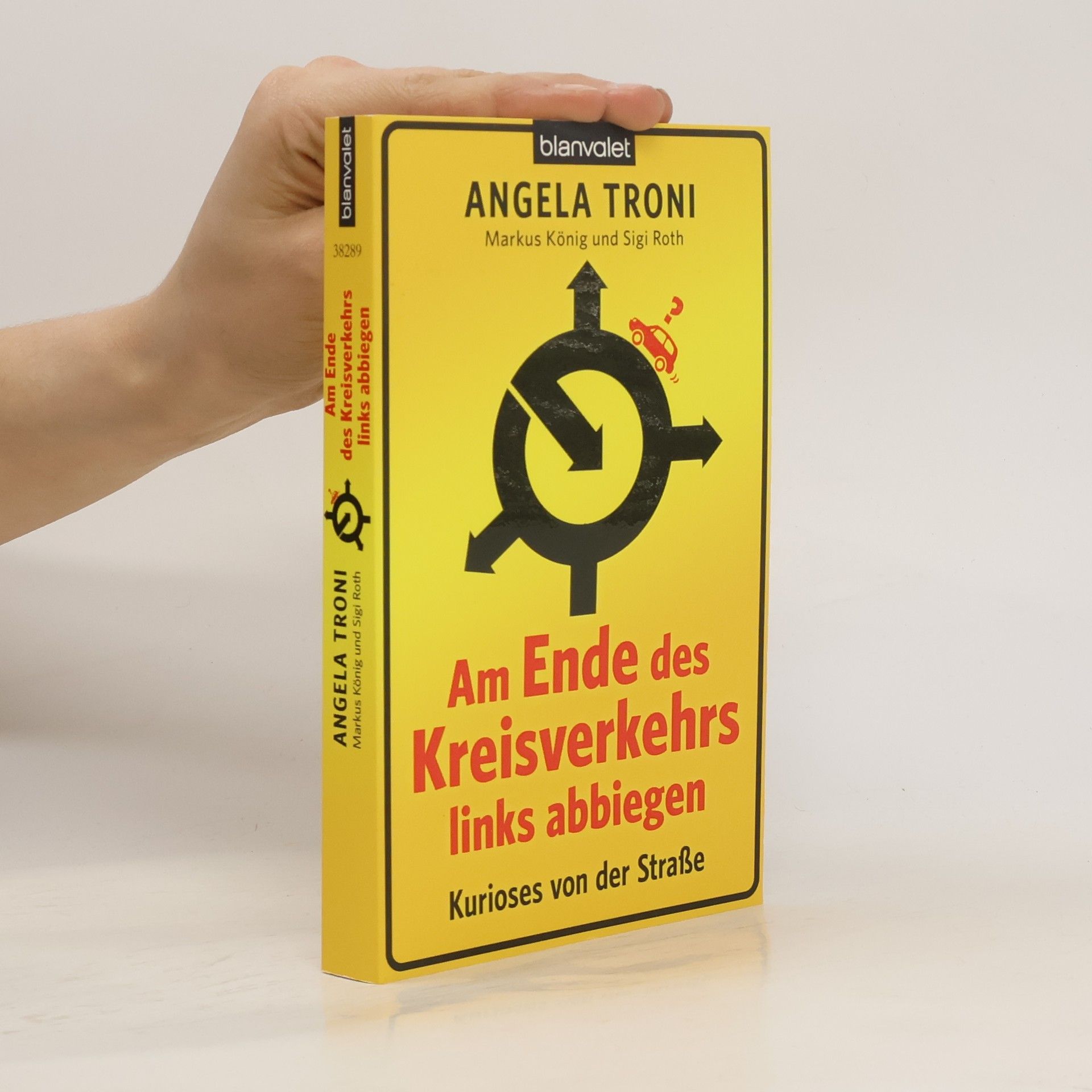 Angela Troni Am Ende des Kreisverkehrs links abbiegen