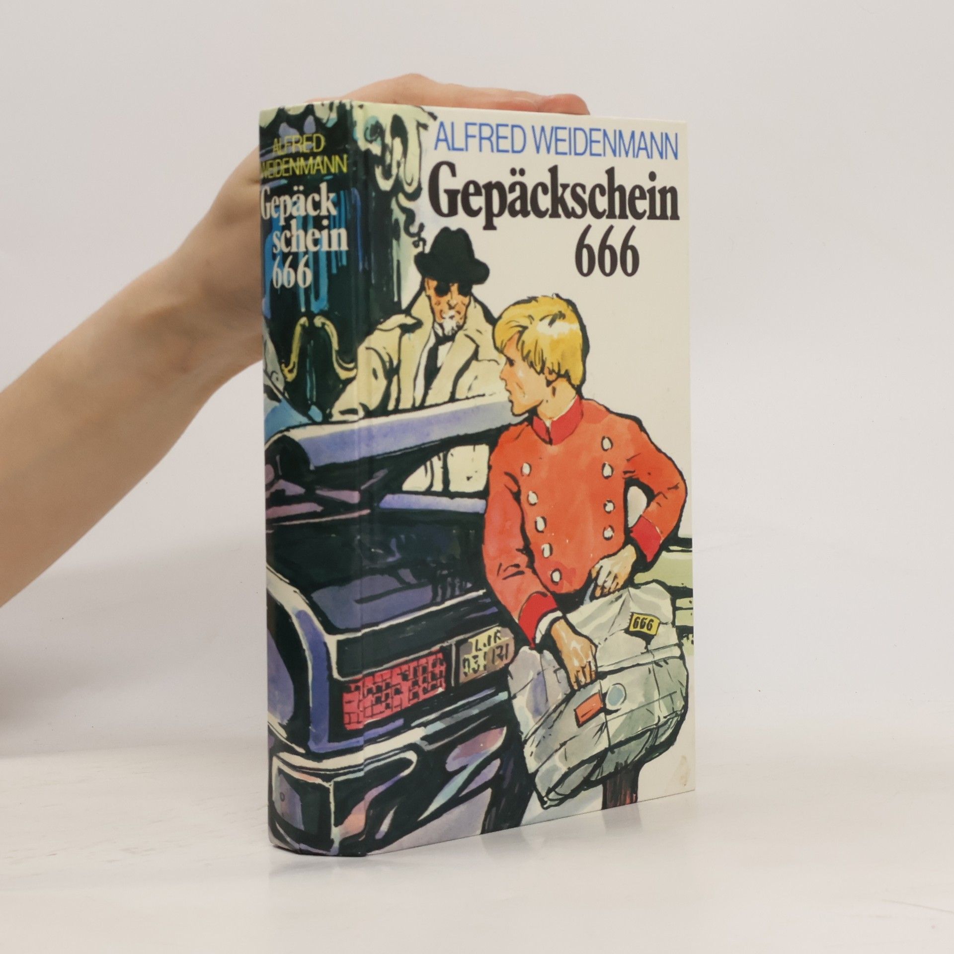 Alfred Weidenmann Gepäckschein 666