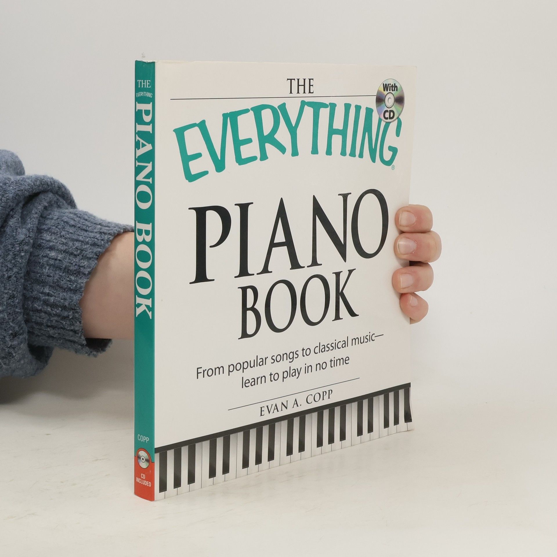 Evan A Copp The Everything Piano Book with CD