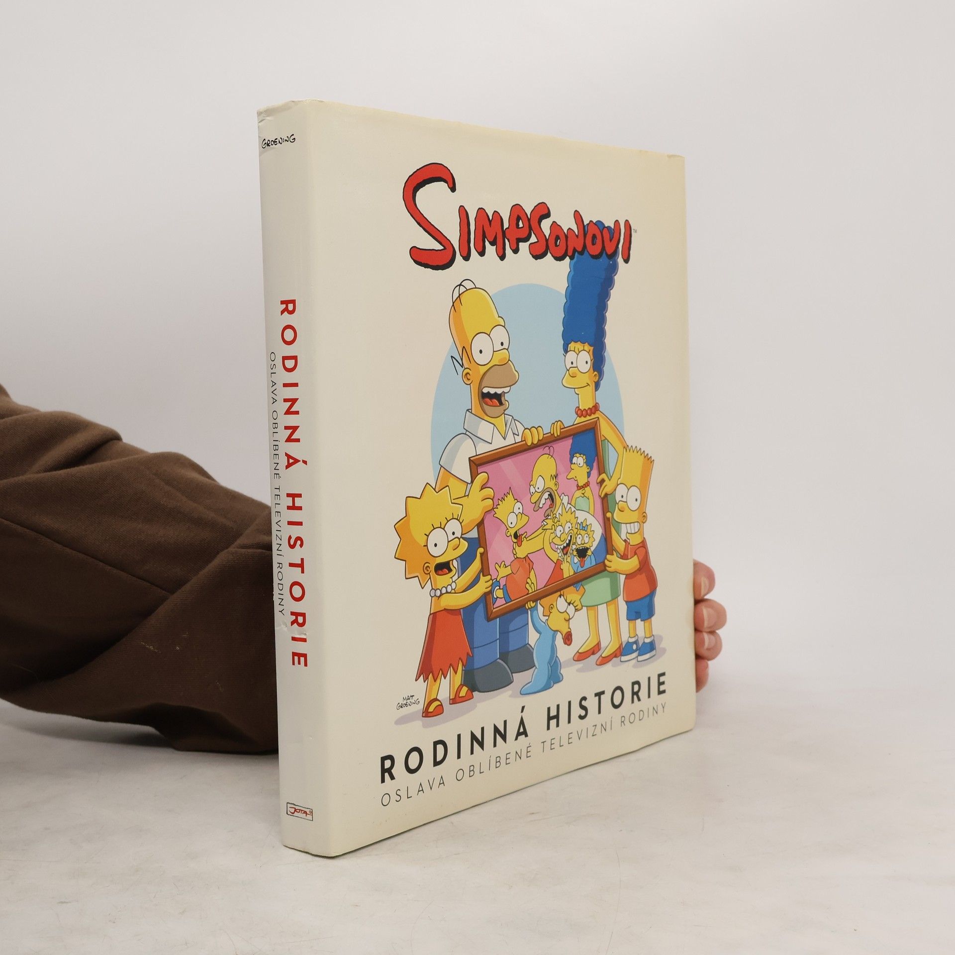 Matt Groening Simpsonovi. Rodinná historie. Oslava oblíbené televizní rodiny