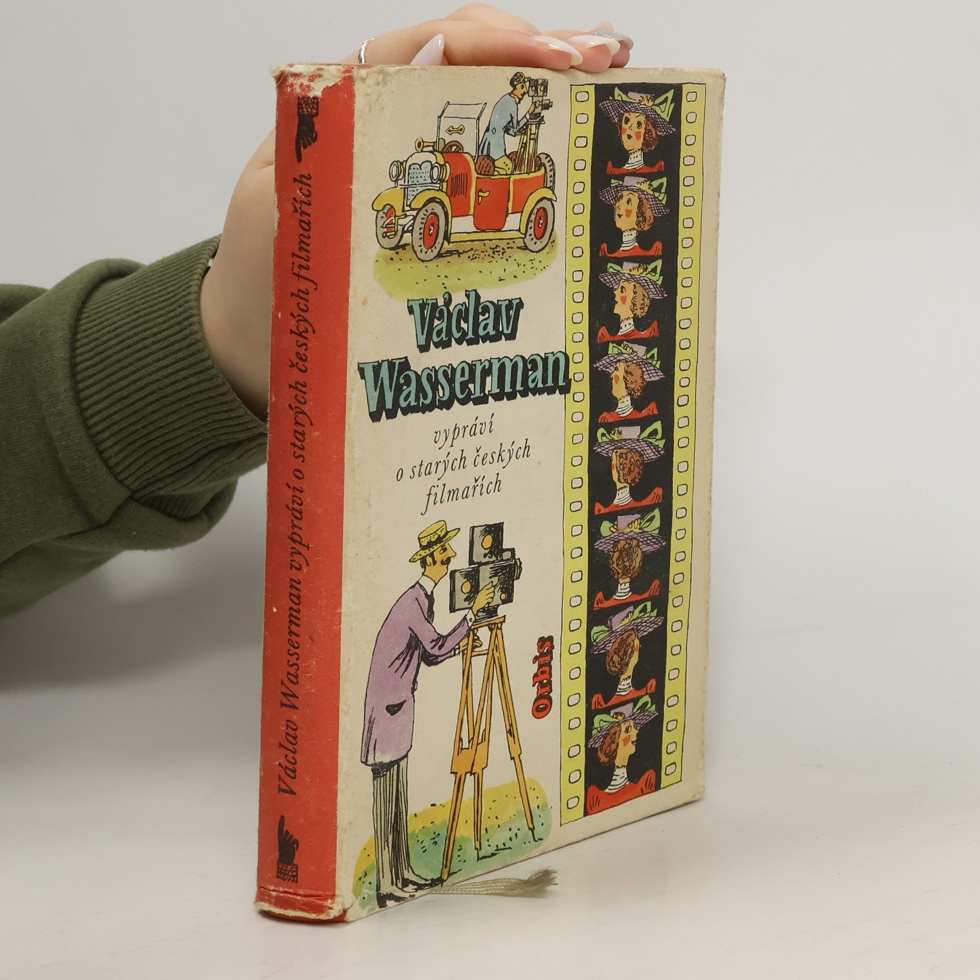 Wasserman Václav Václav Wasserman vypráví o starých českých filmařích (Ocpl, 288 s., ob a il. R. Mader)
