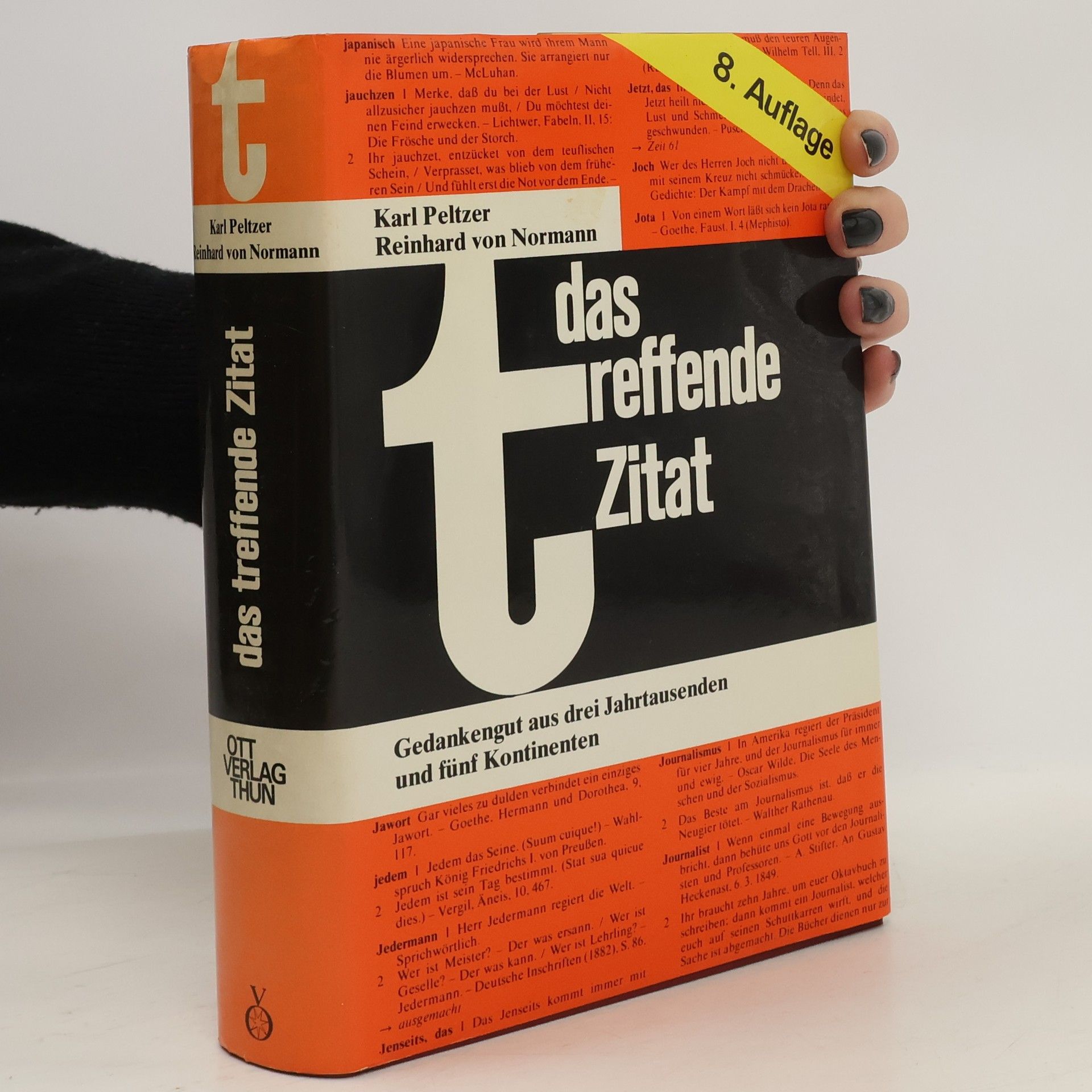 Karl Peltzer Das treffende Zitat