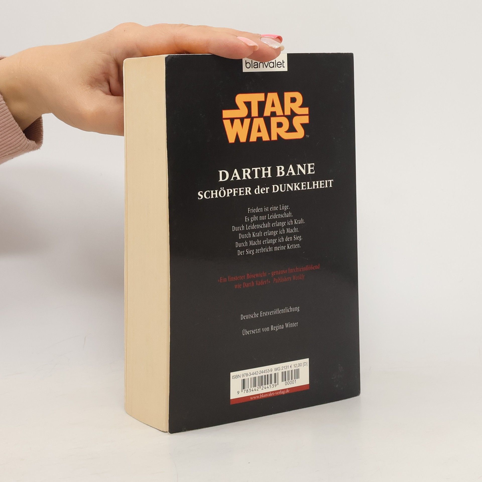 Drew Karpyshyn Star Wars. Darth Bane. Schöpfer der Dunkelheit