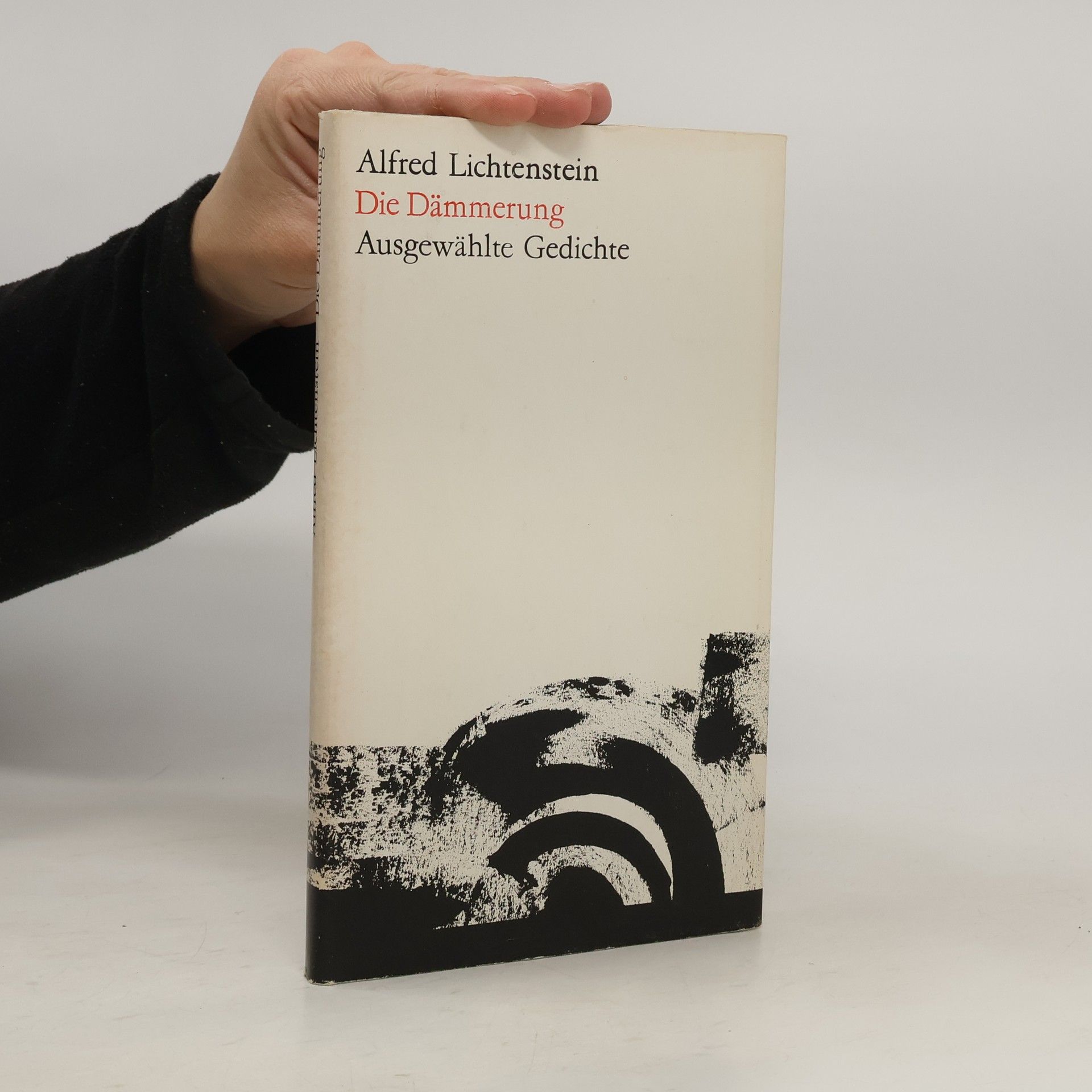 Alfred Lichtenstein Die Dämmerung